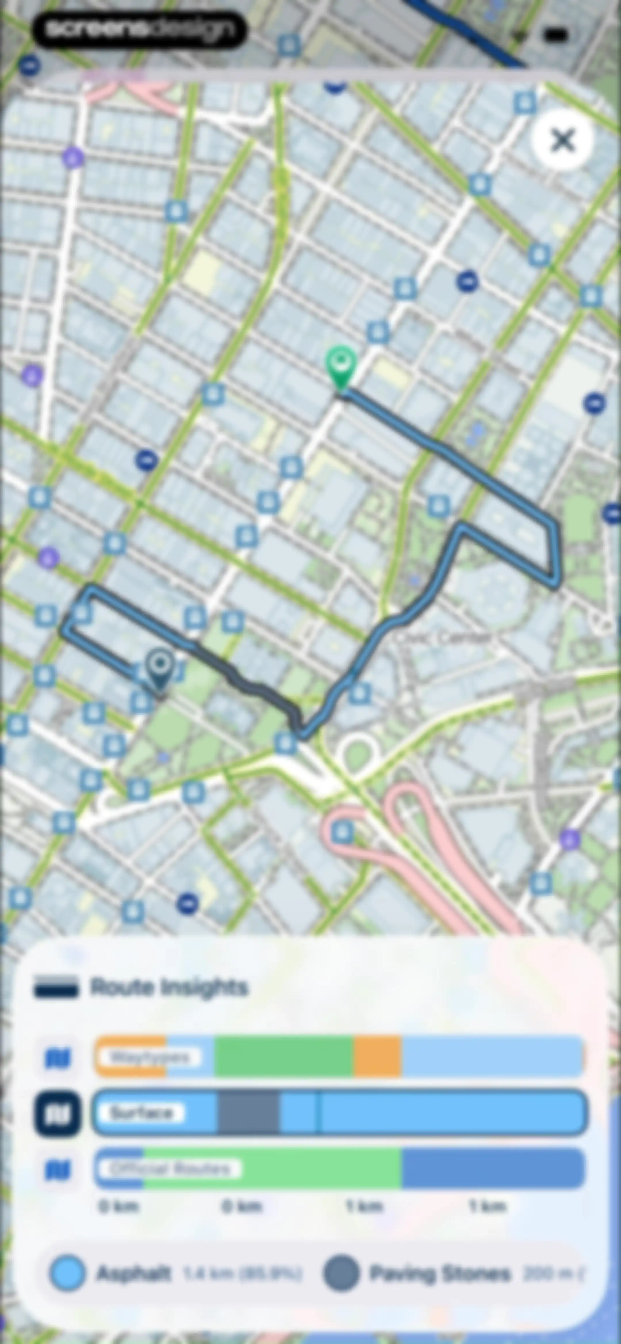 Bikemap: Bicycle Tracker & GPS screen 31
