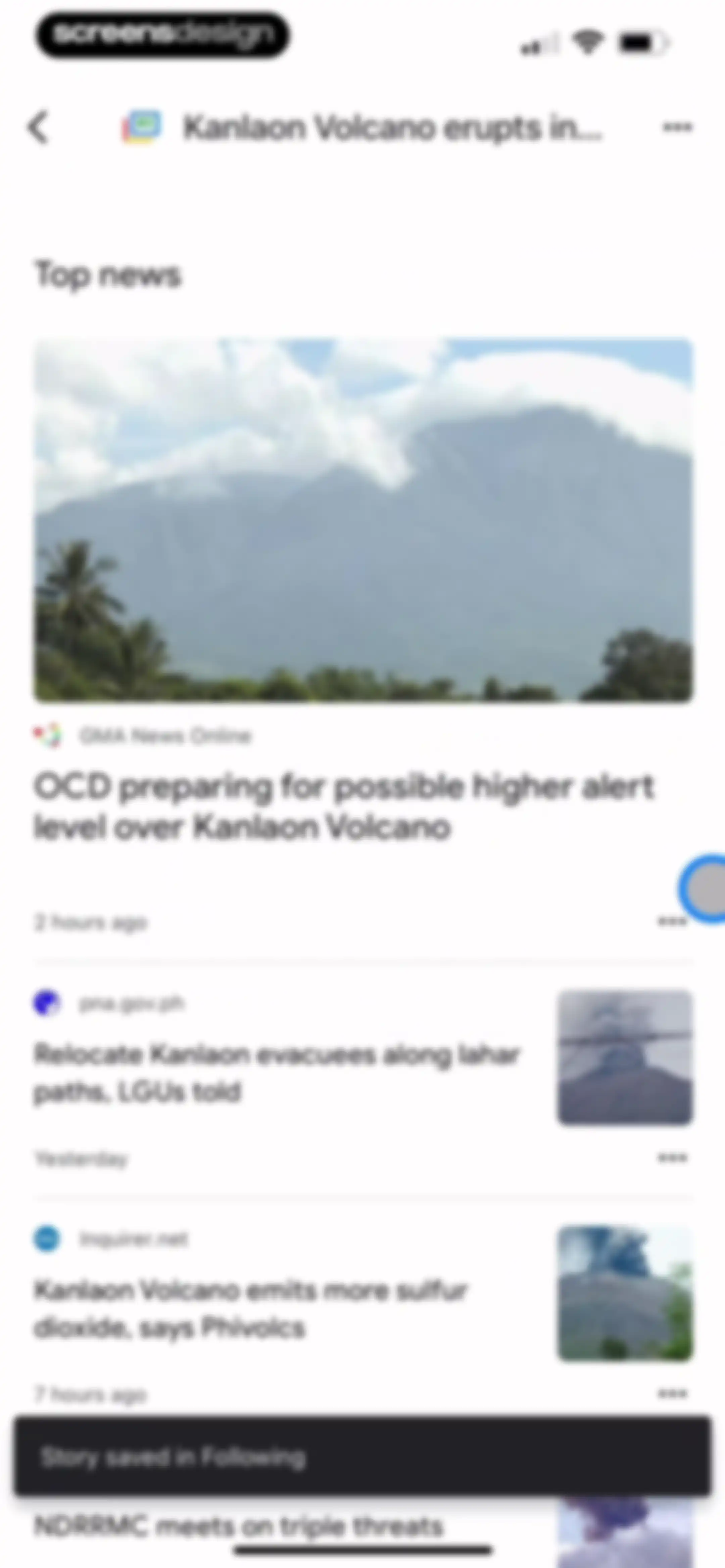 Google News screen 15