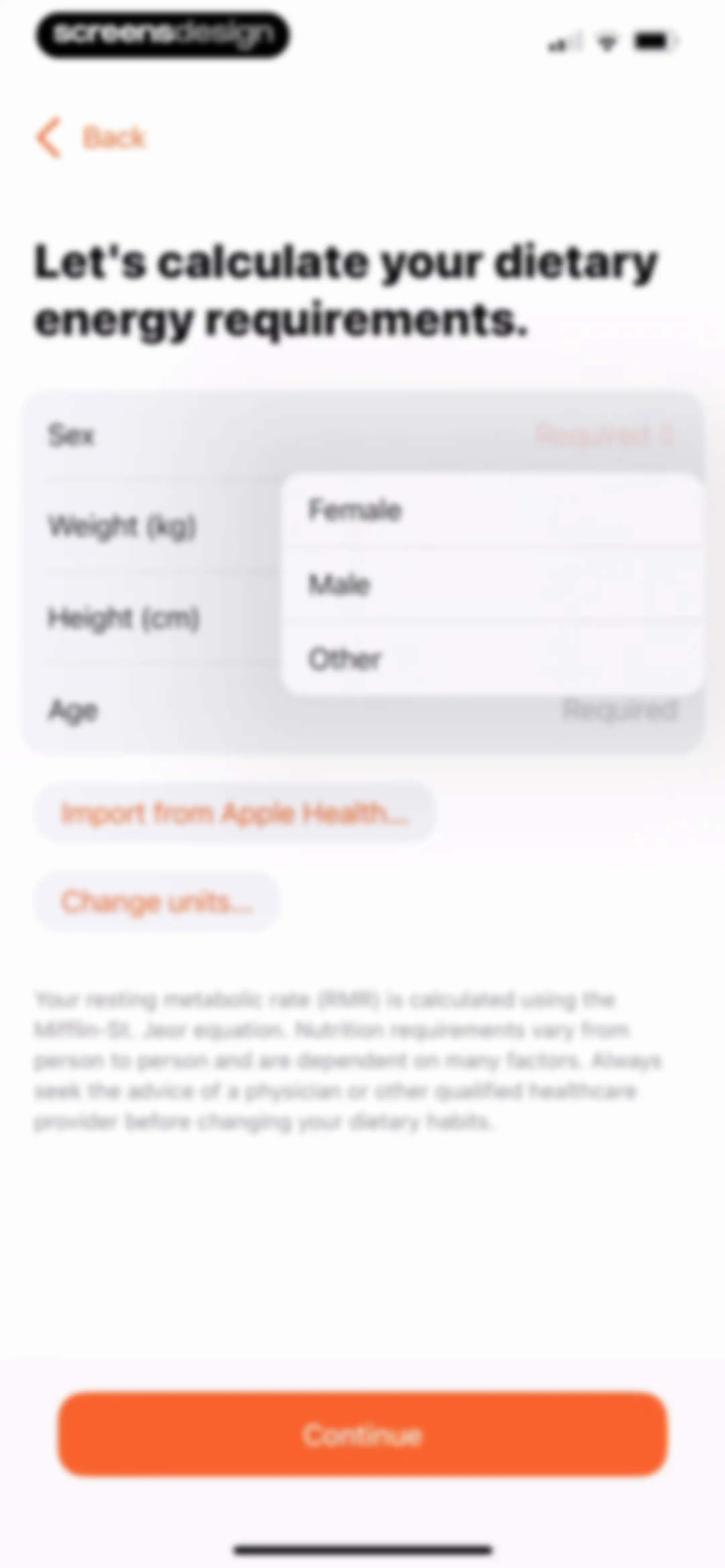 Nutrition Tracker: Foodnoms screen 9