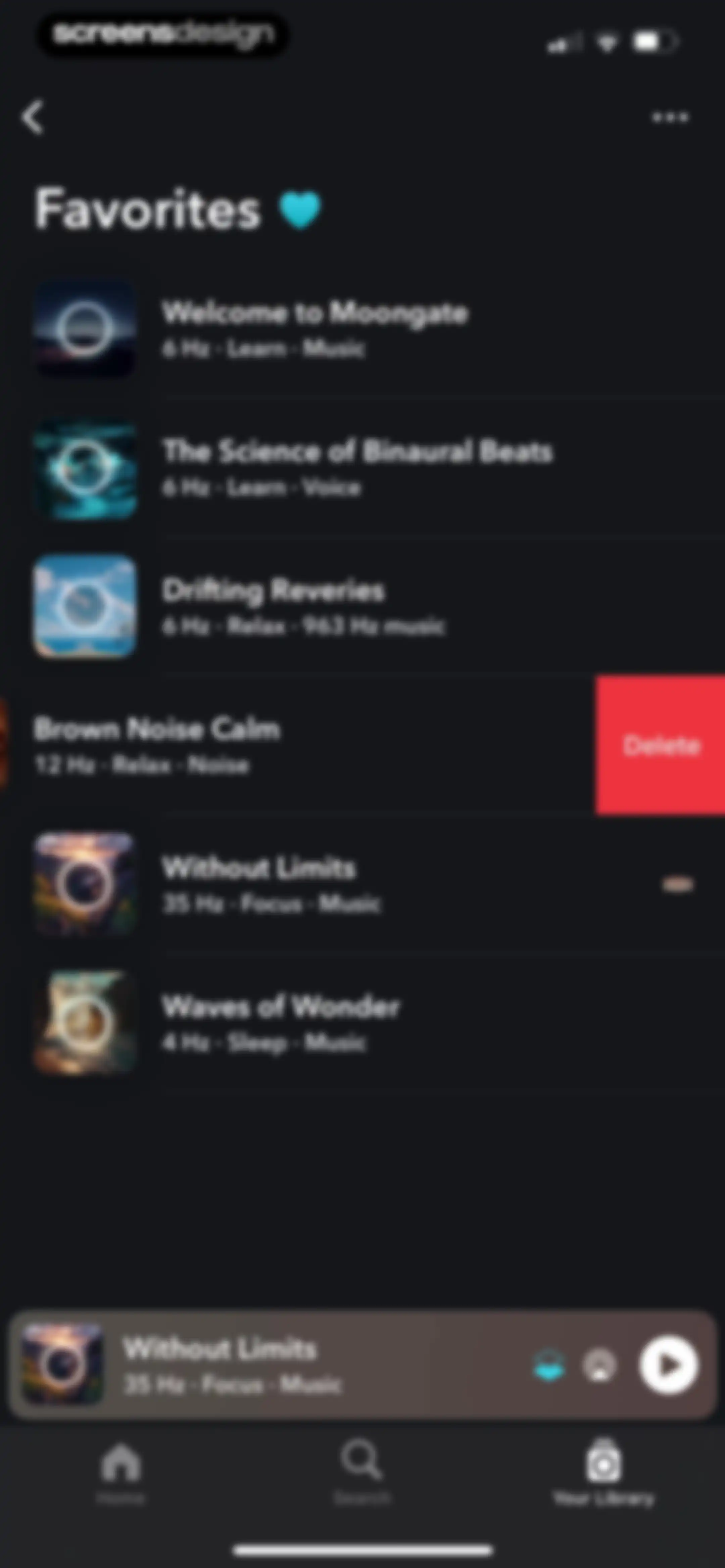 Moongate: Binaural Beats screen 96