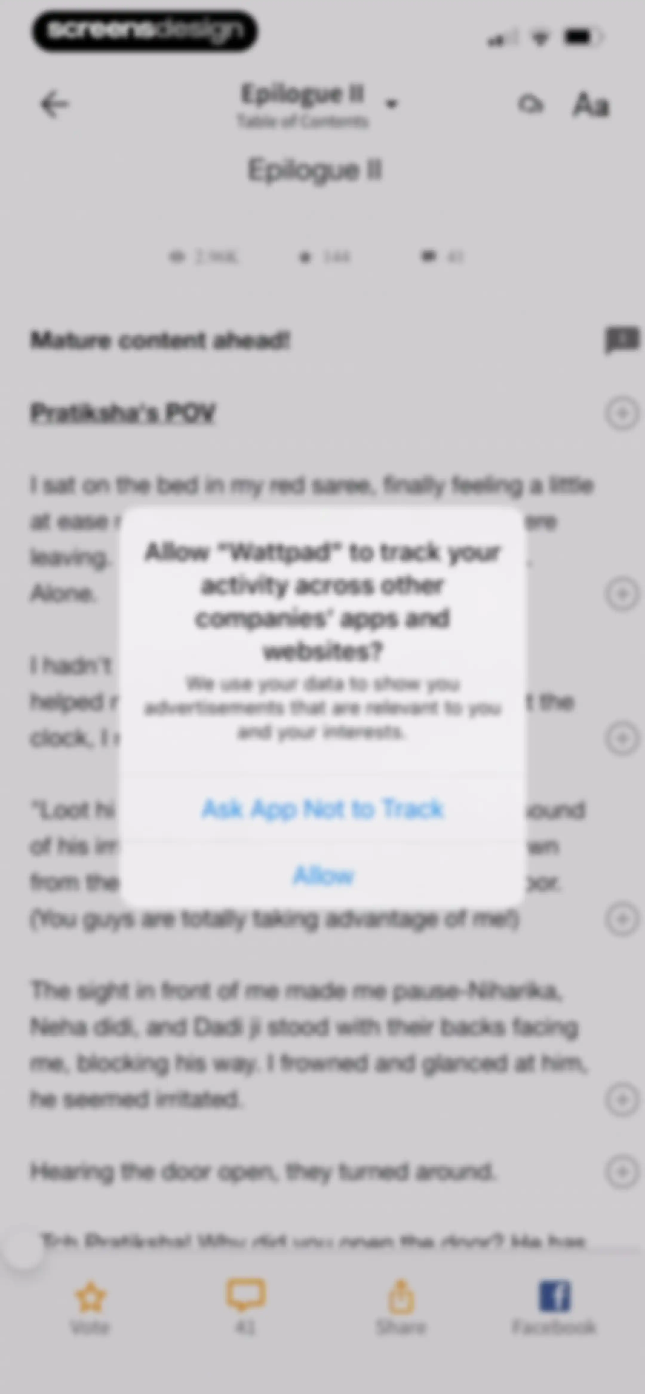 Wattpad - Read & Write Stories screen 54