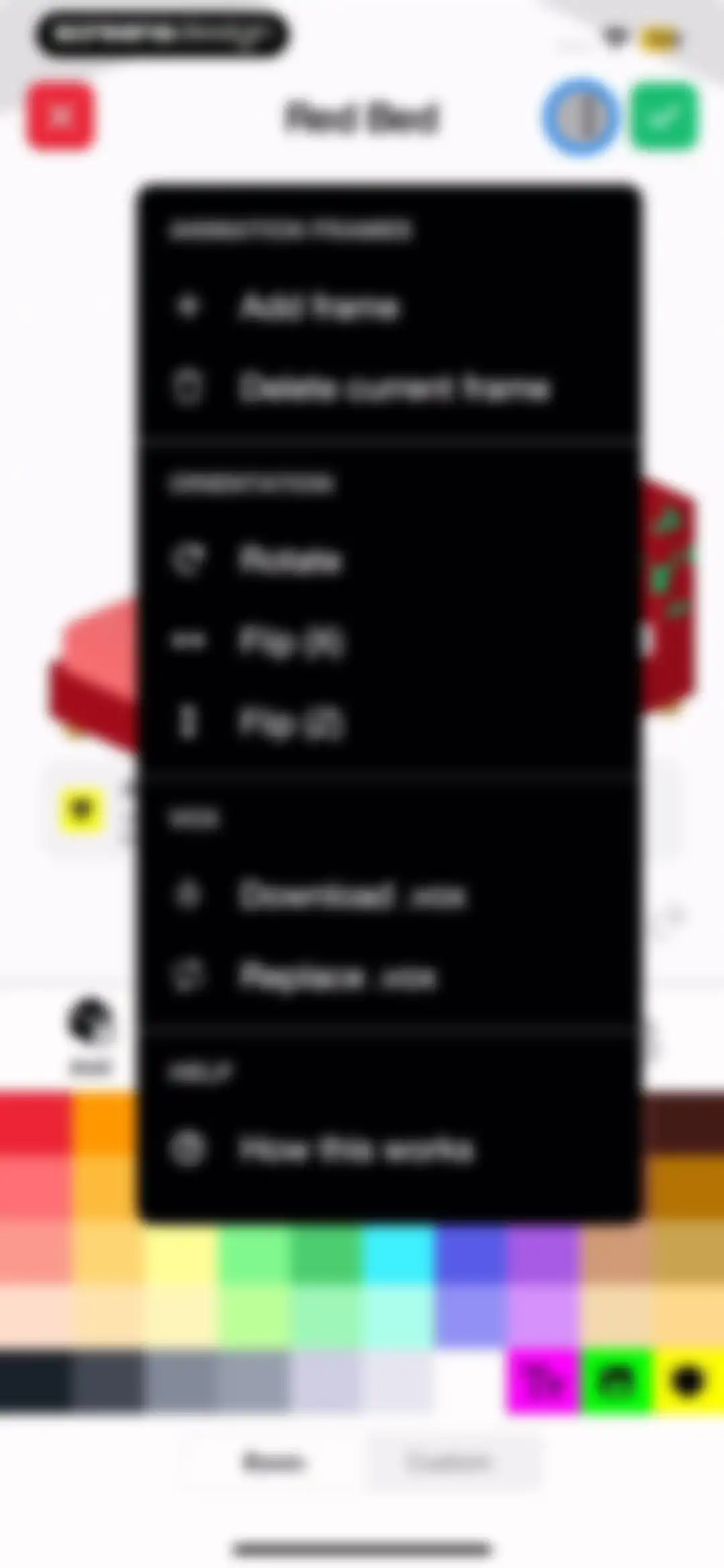 Rooms screen 62