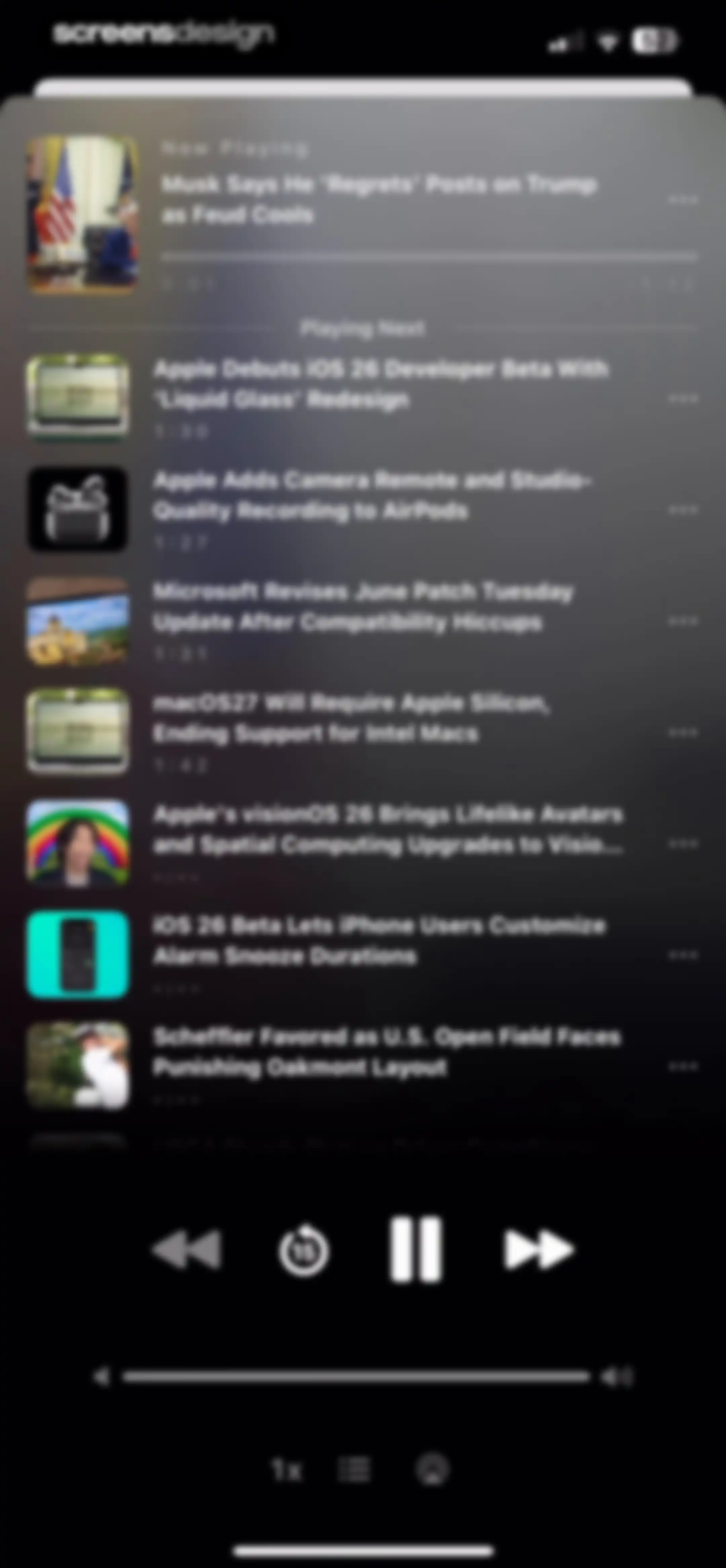 Particle: Personalized News screen 61
