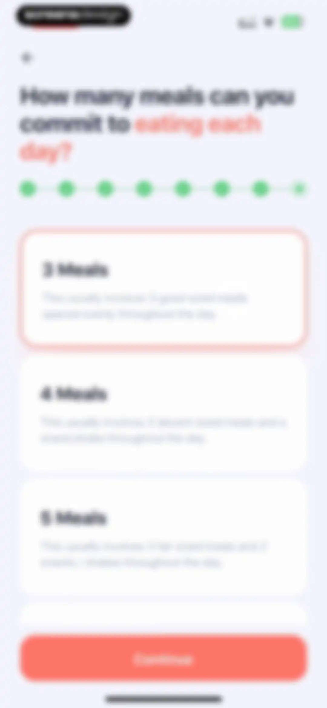 Reset: Holistic Fitness App screen 15