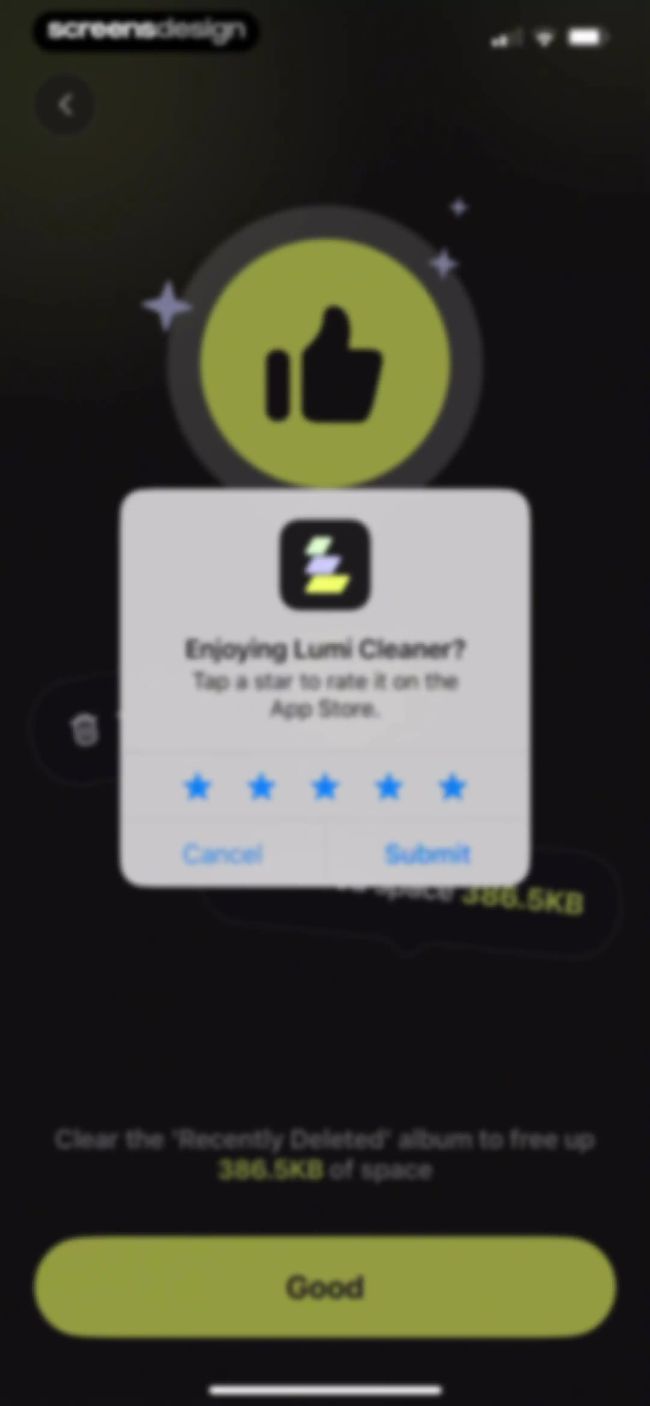 Lumi Cleaner: storage cleaner screen 17