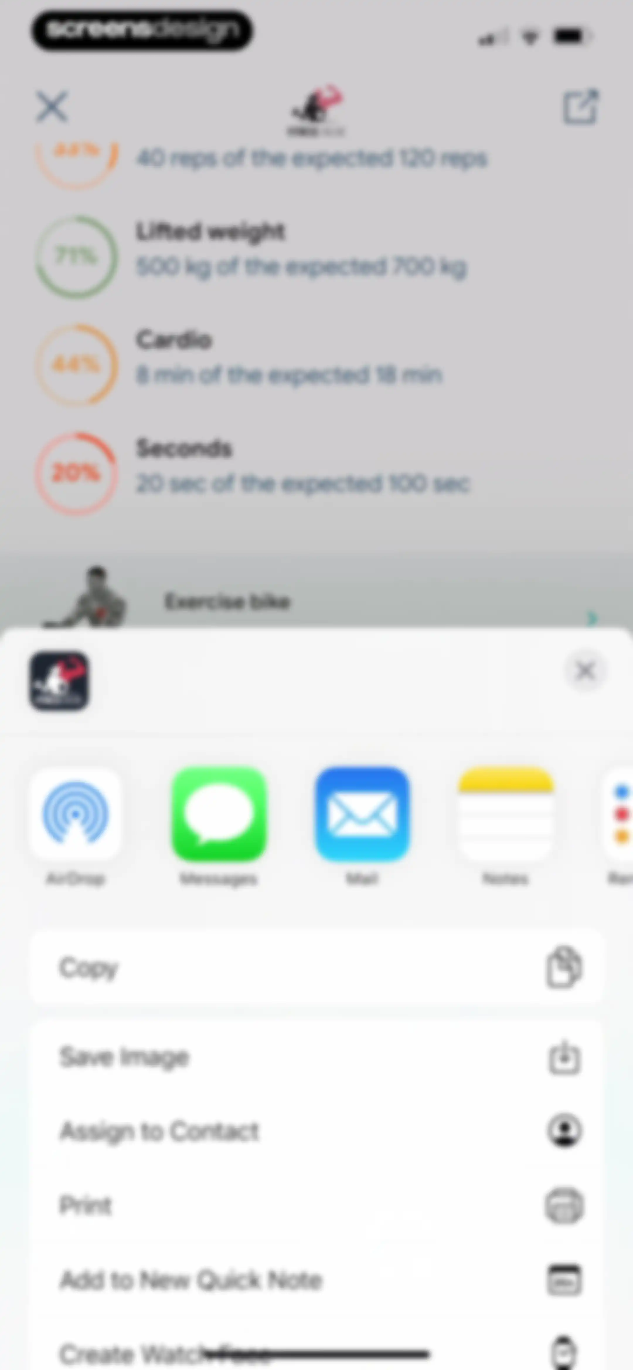 Fitness App: Gym Workout Plan screen 67
