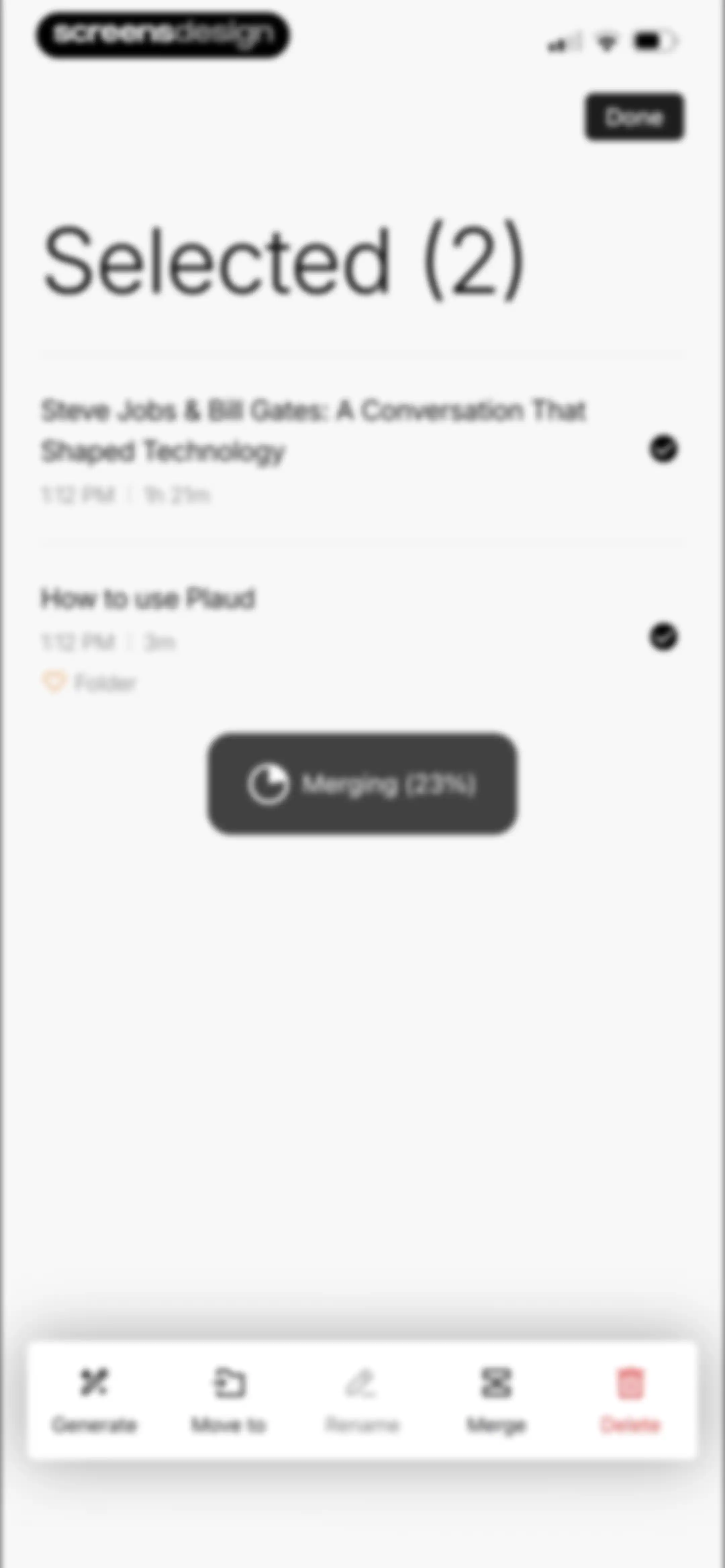Plaud: AI Note Taker screen 62