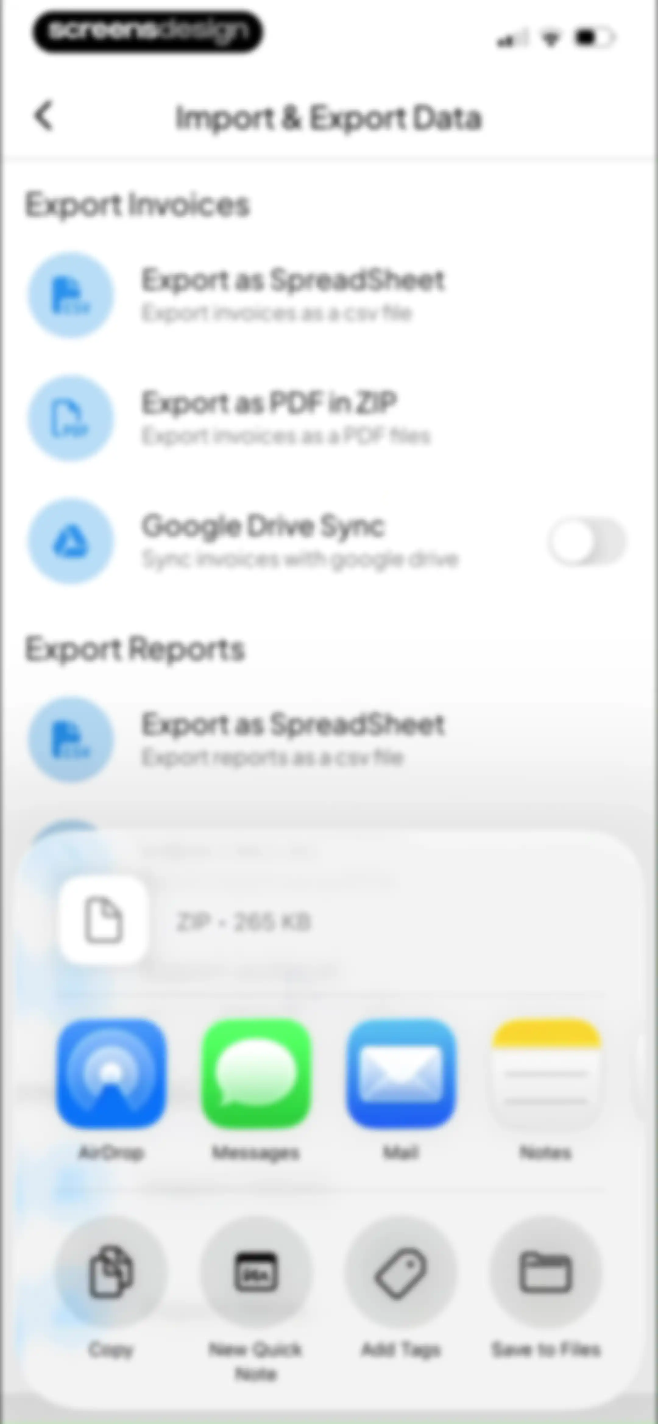 Invoice Maker - Invoice Fly screen 152