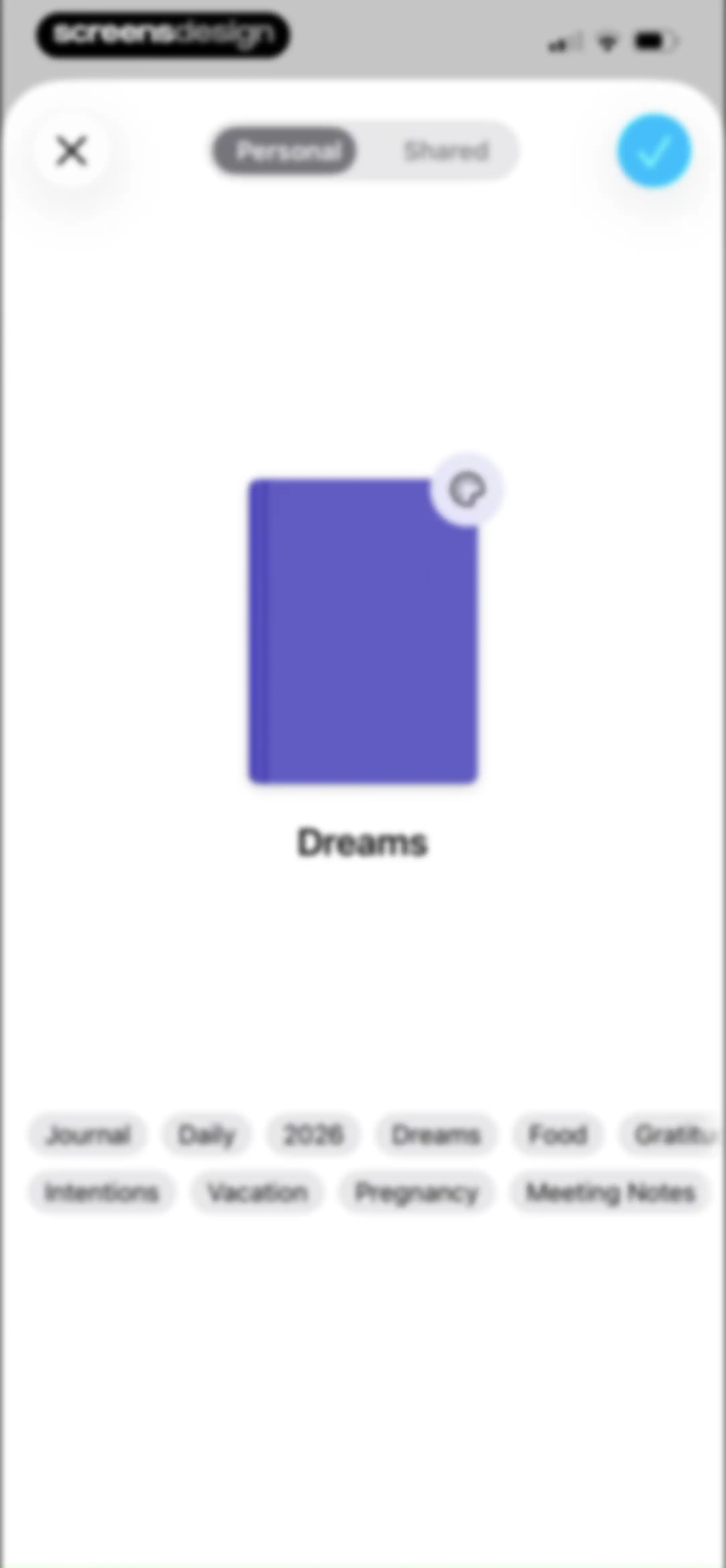 Day One: Daily Journal & Diary screen 69