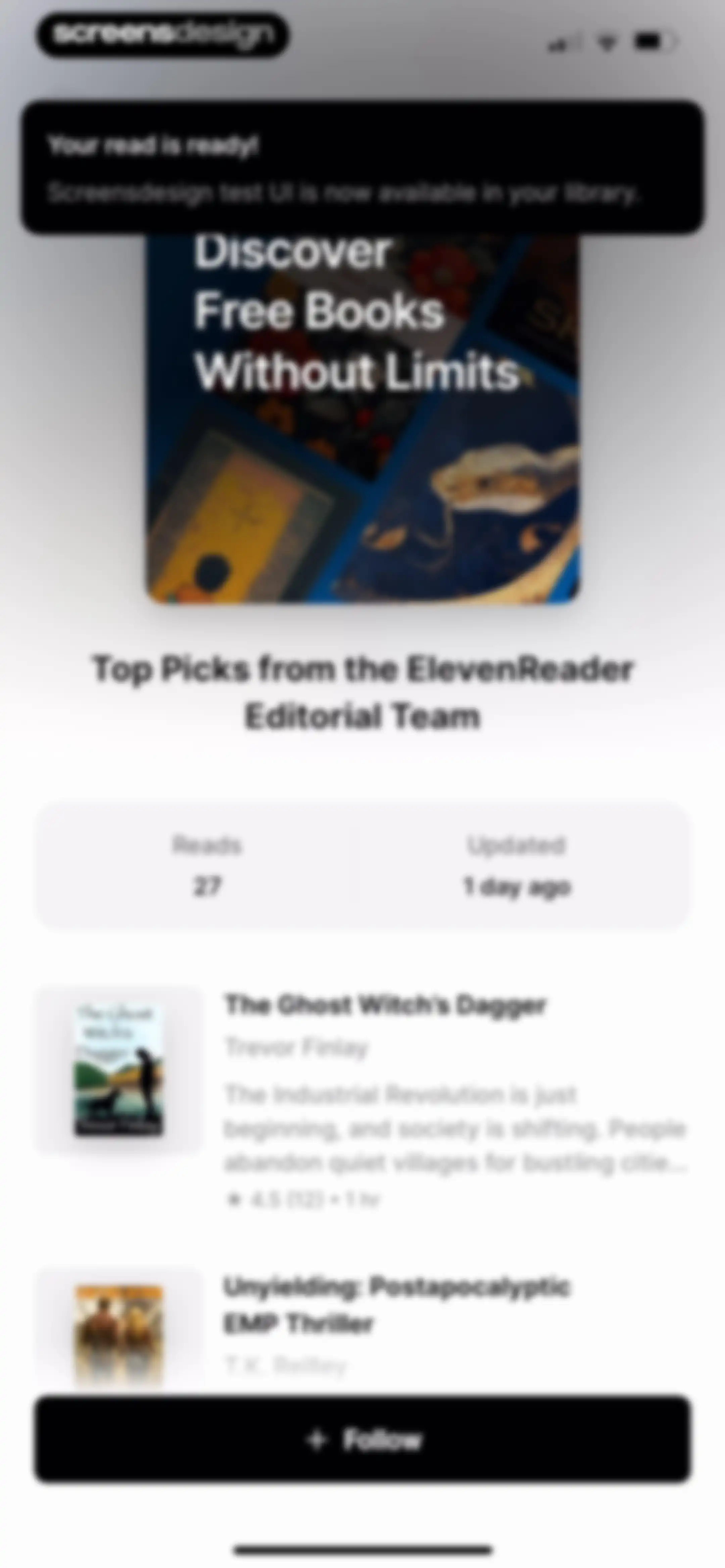ElevenReader: Read Books Aloud screen 86