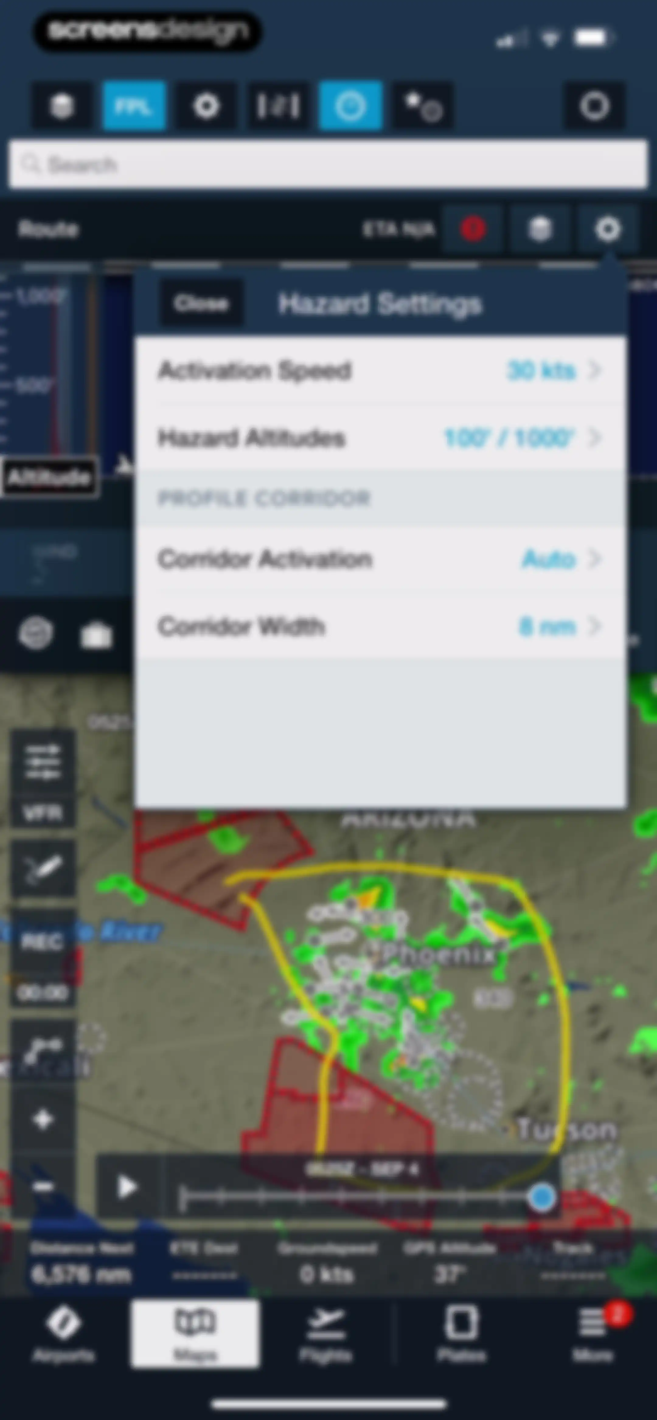 ForeFlight Mobile EFB screen 65