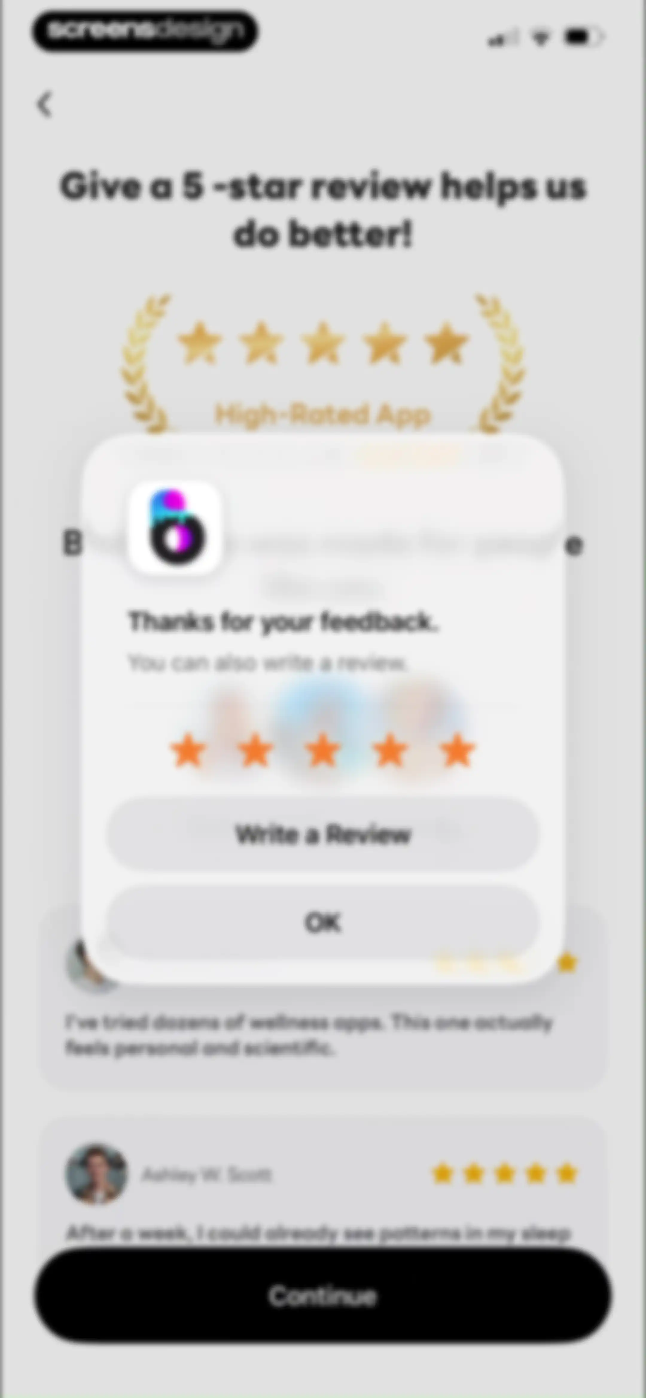 BodyWave: Health Tracker screen 42