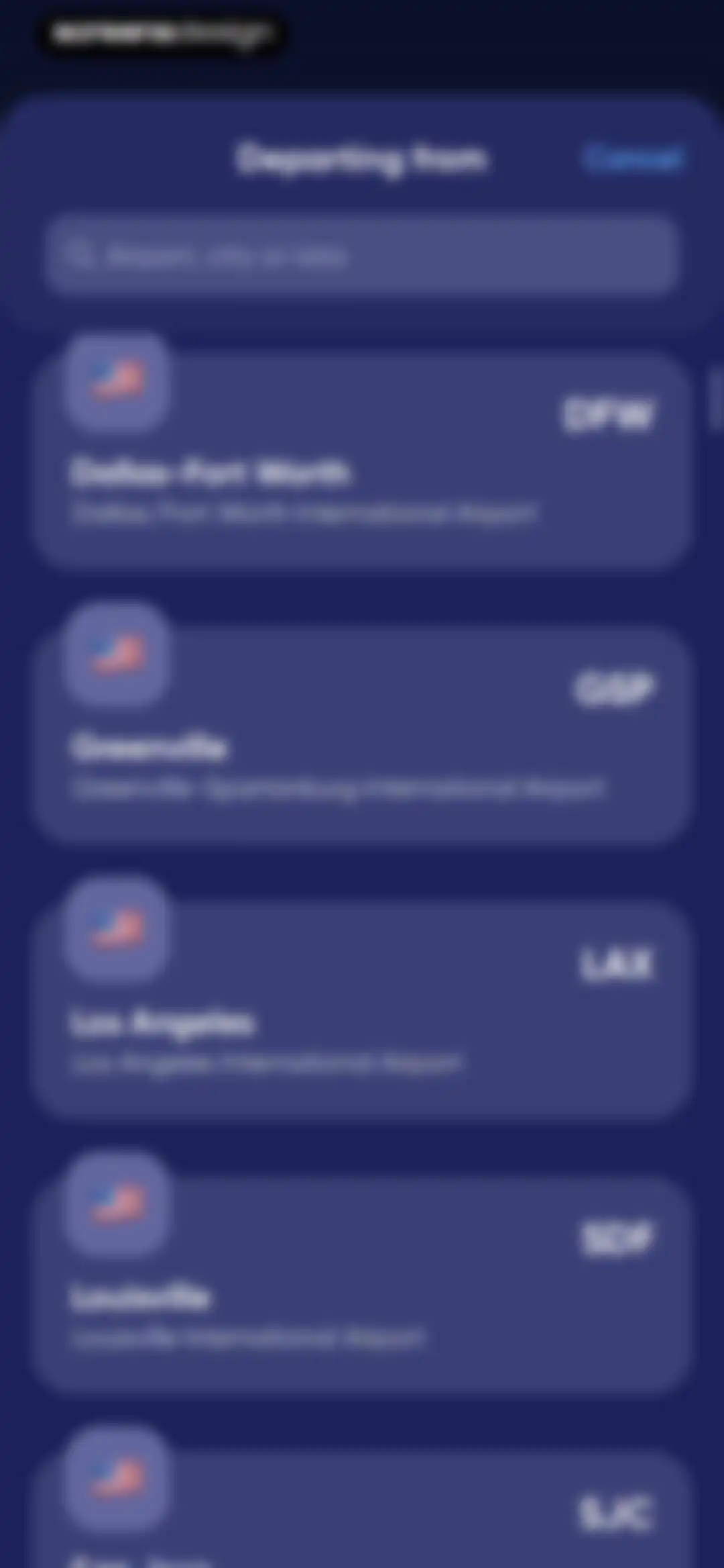 Flight Tracker & Radar screen 16