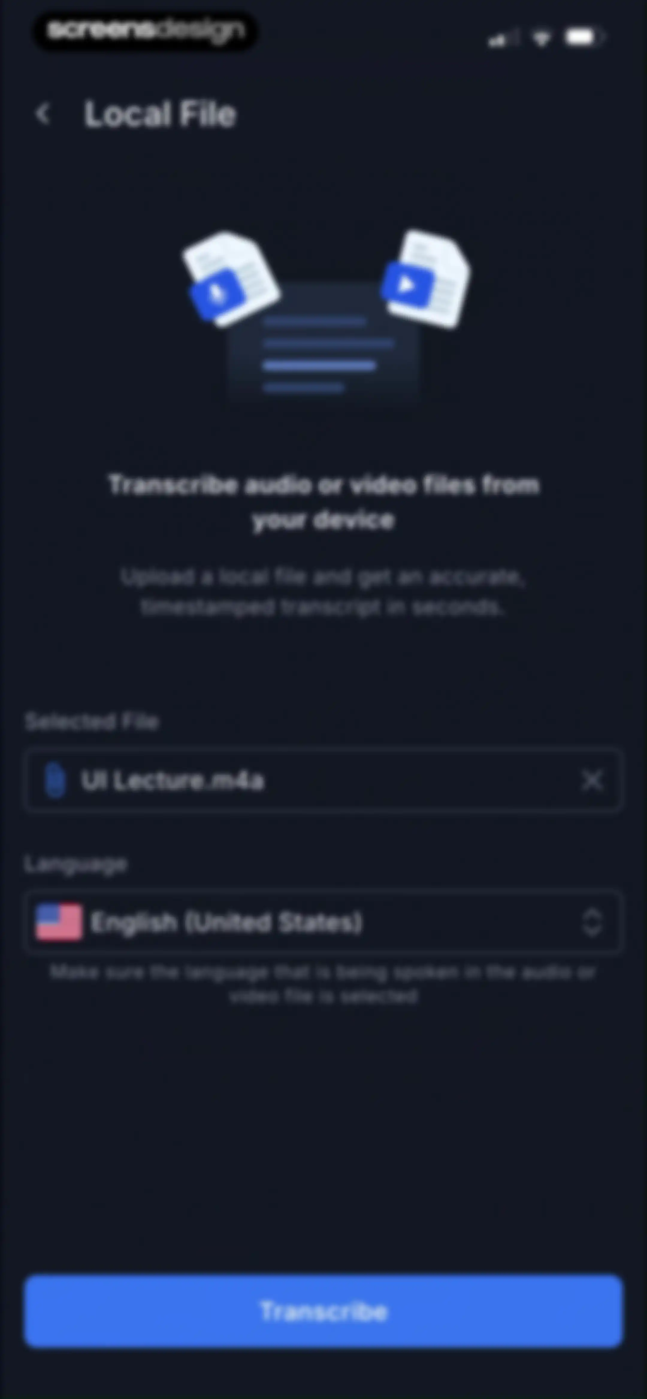 Transkriptor - Speech to Text screen 74