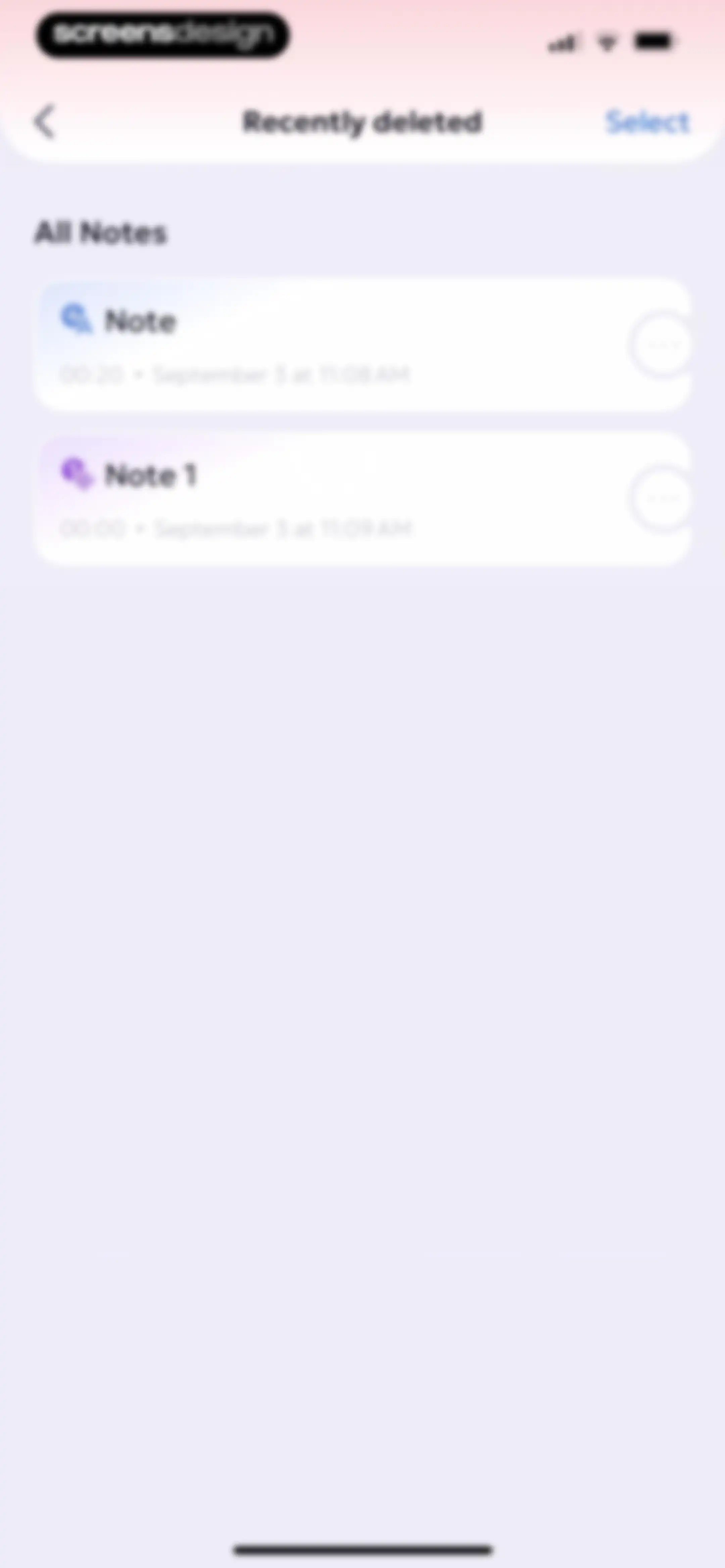 AI Summary - Meeting Notes screen 83