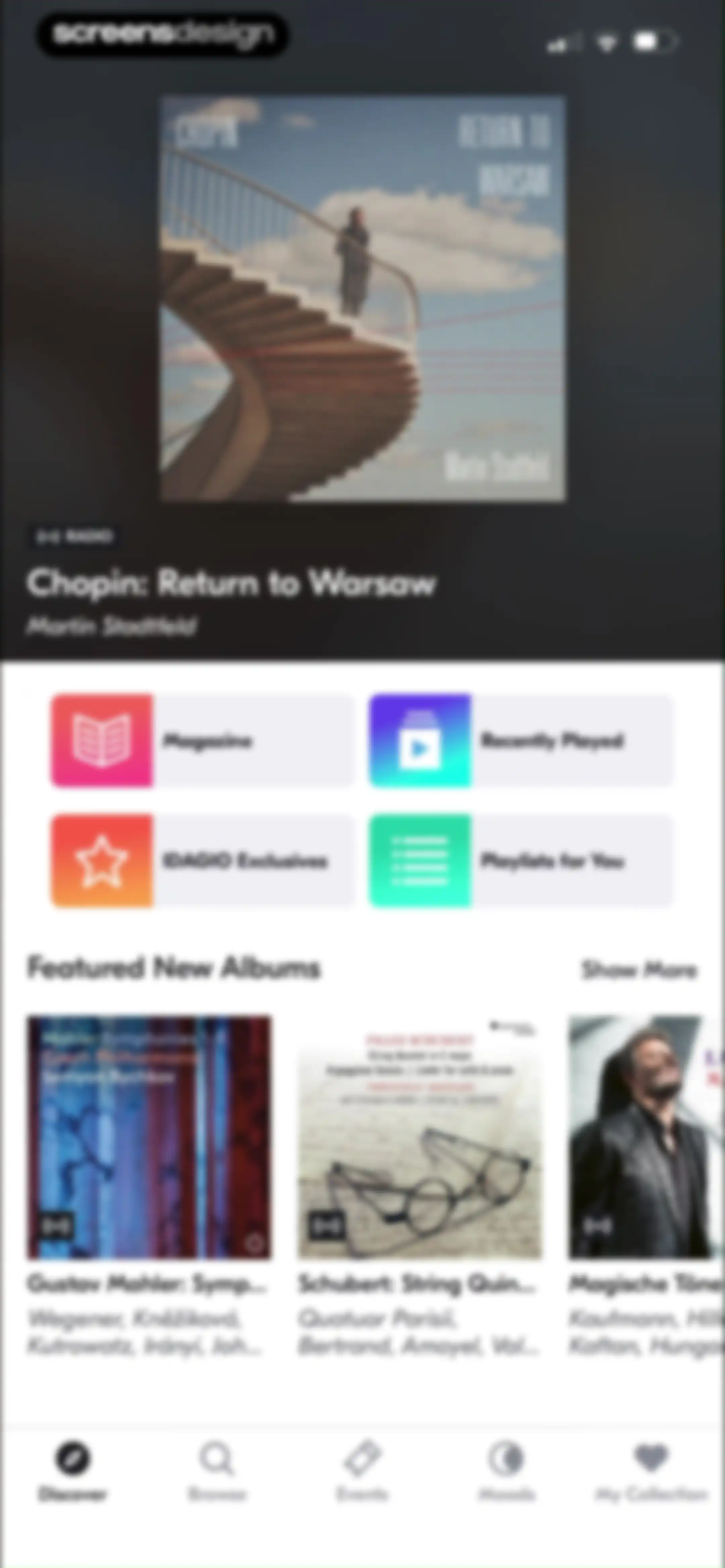 IDAGIO Stream Classical Music screen 14