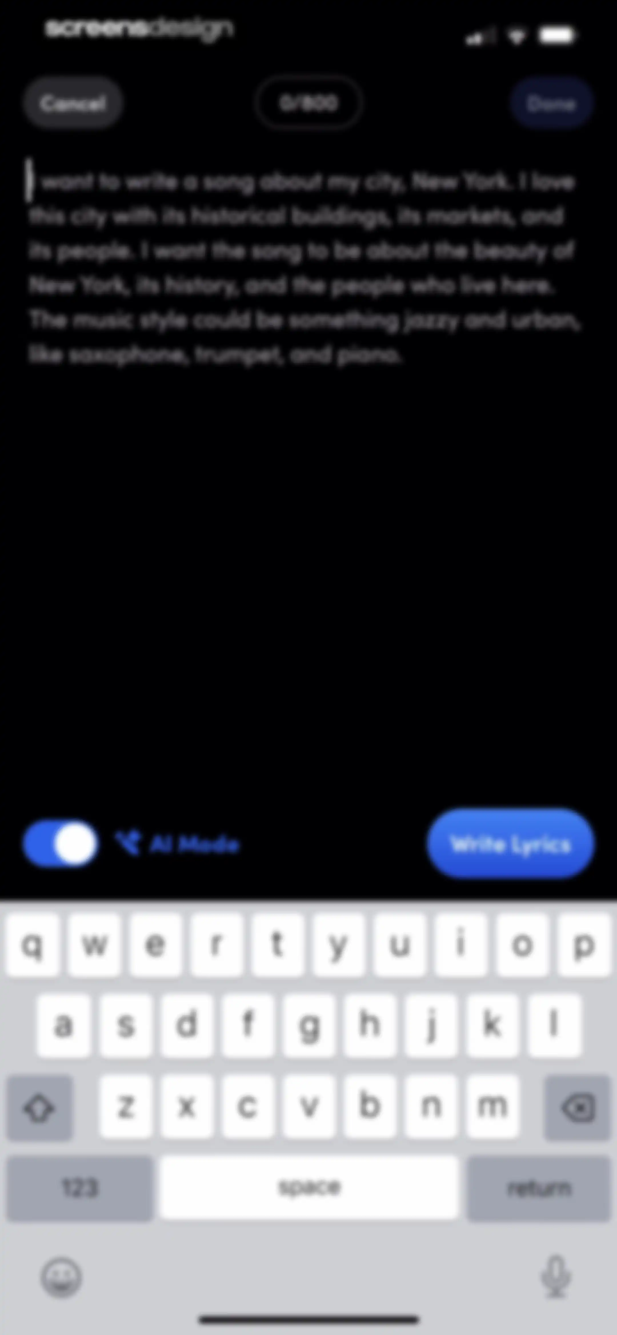 AI Song Generator - Zona screen 20