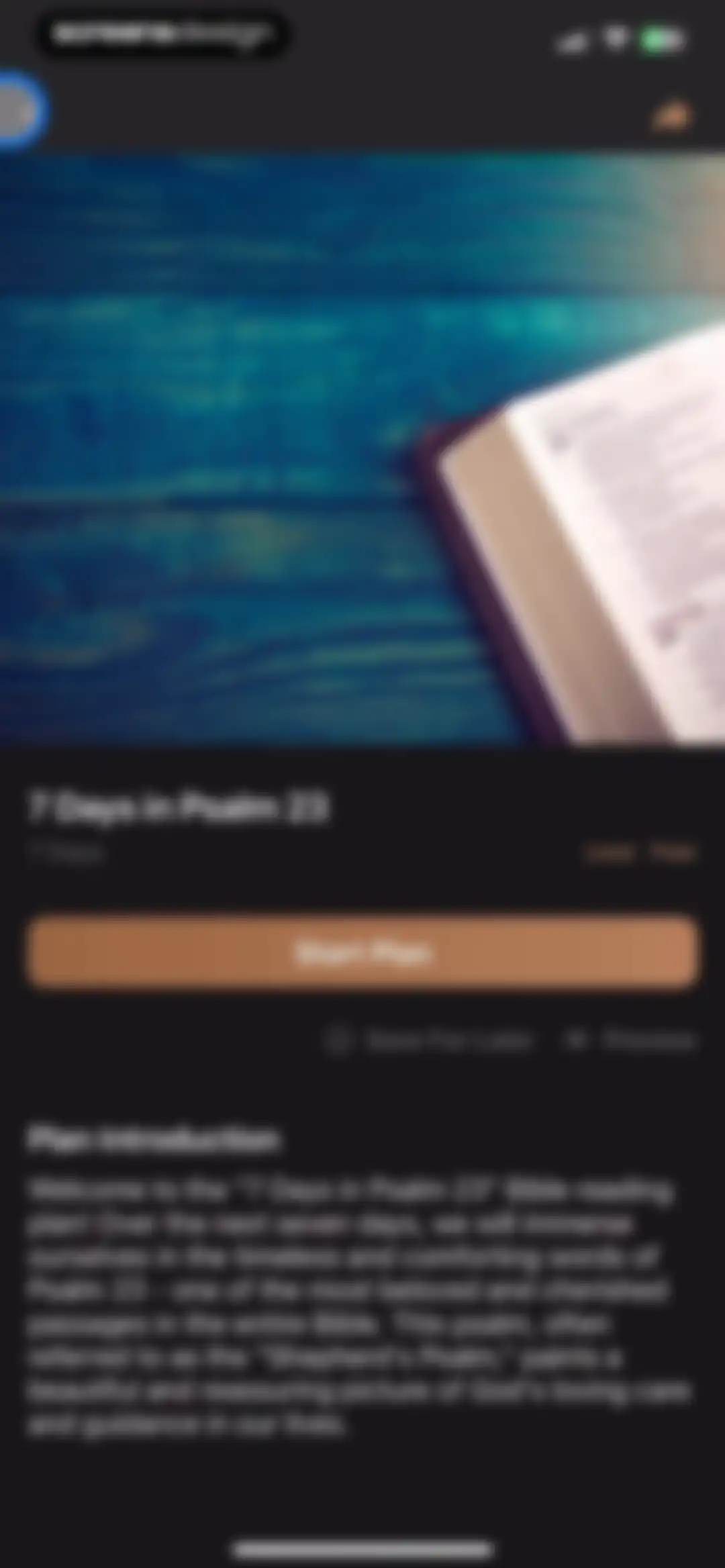 Holy Bible † Study God's Word screen 21
