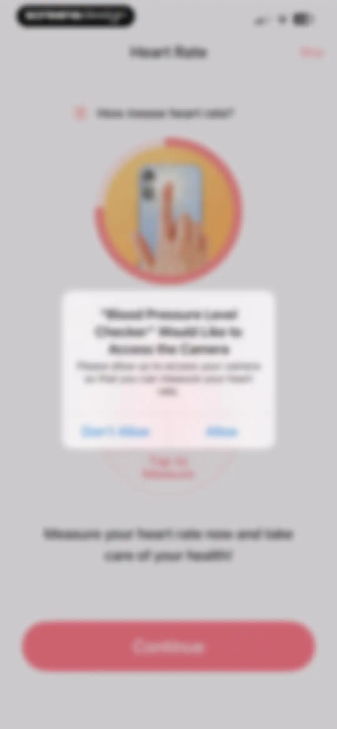 Blood Pressure Level Checker screen 9