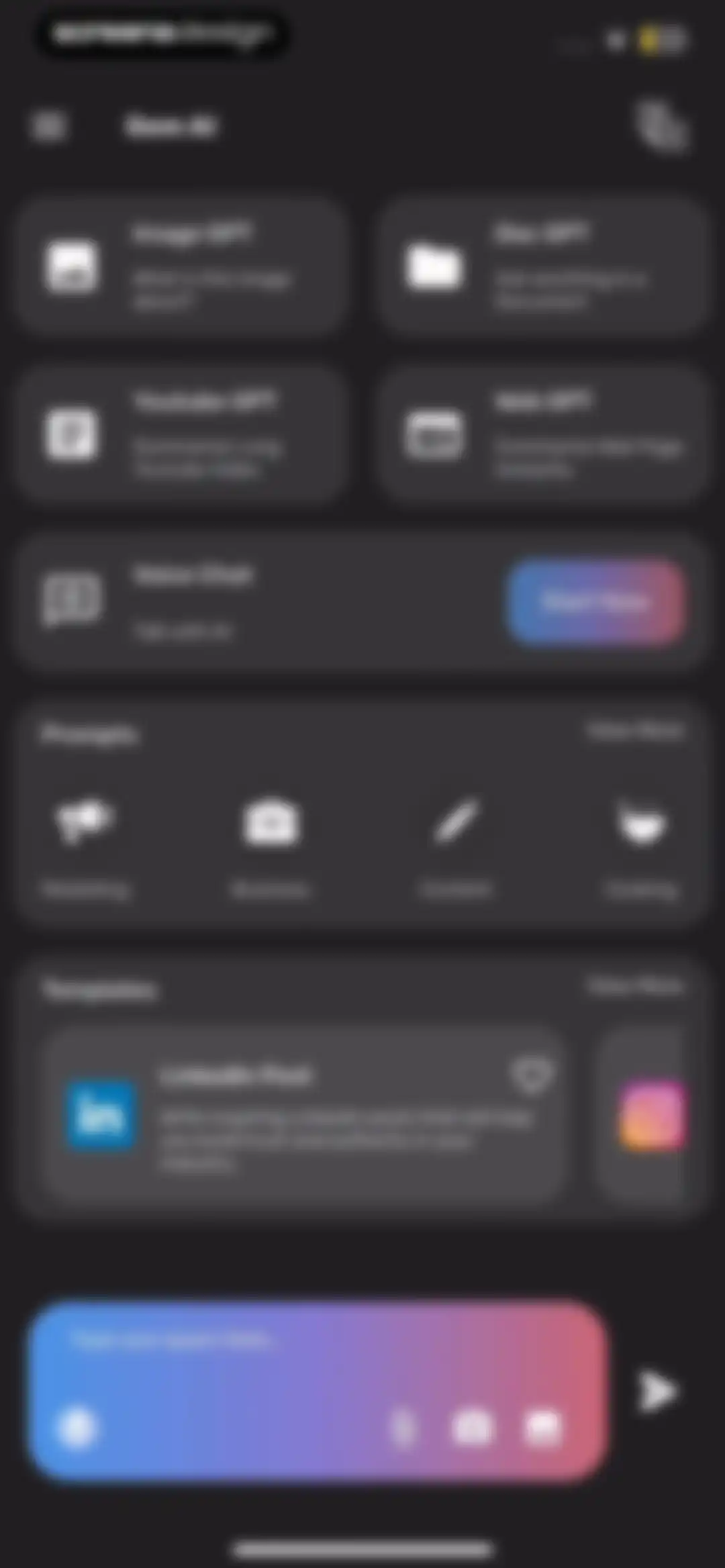 Gamma AI -Ask AI Chat Anything screen 7