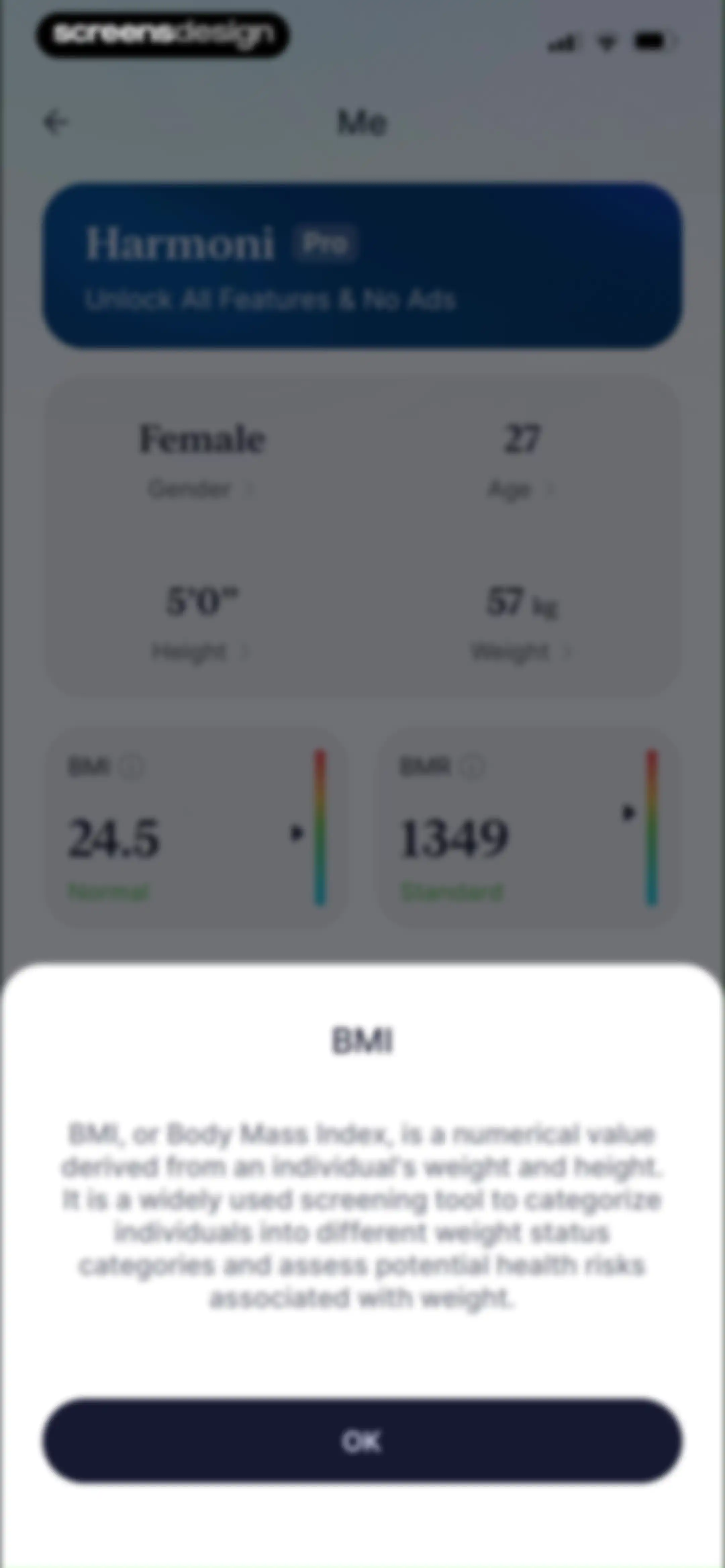 Harmoni - Health & Sleep screen 130