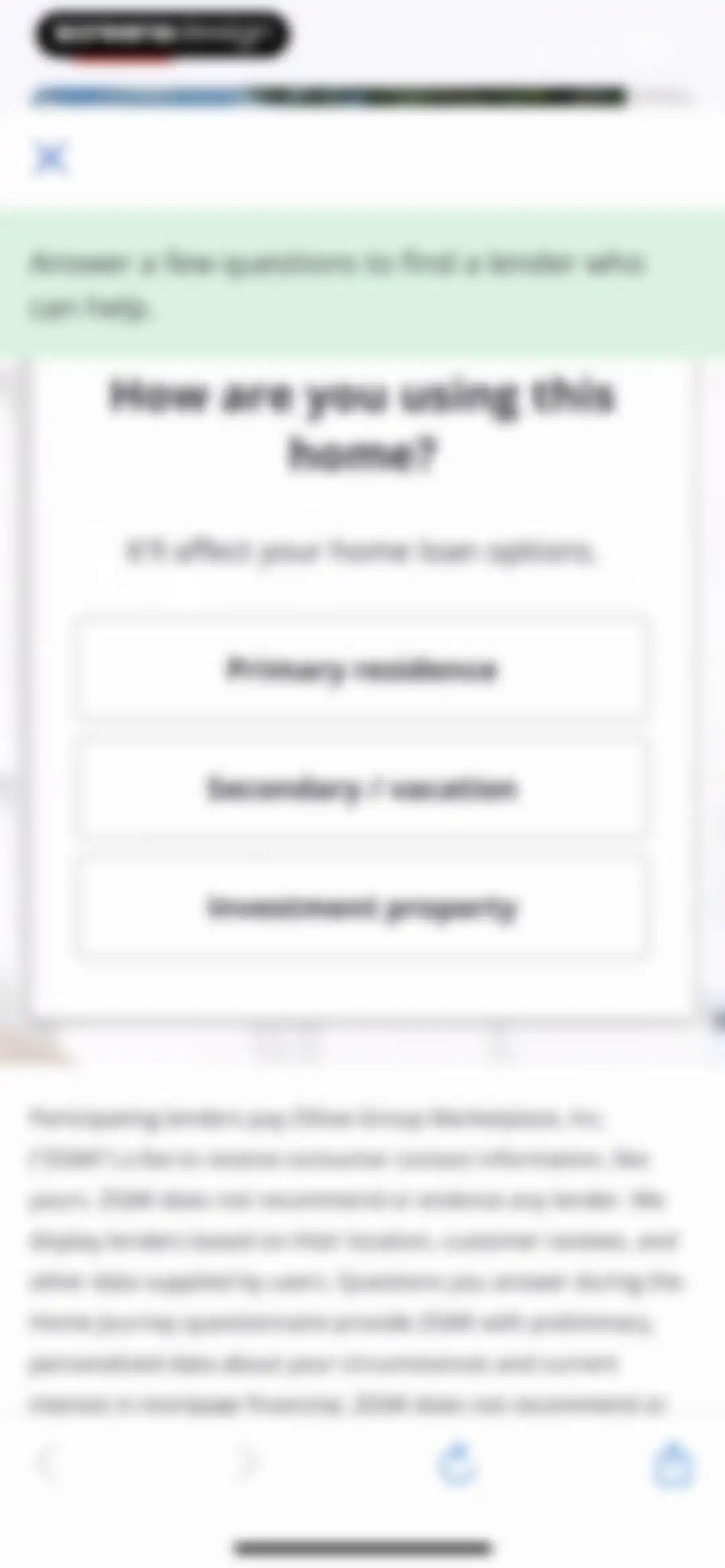 Zillow Real Estate & Rentals screen 135