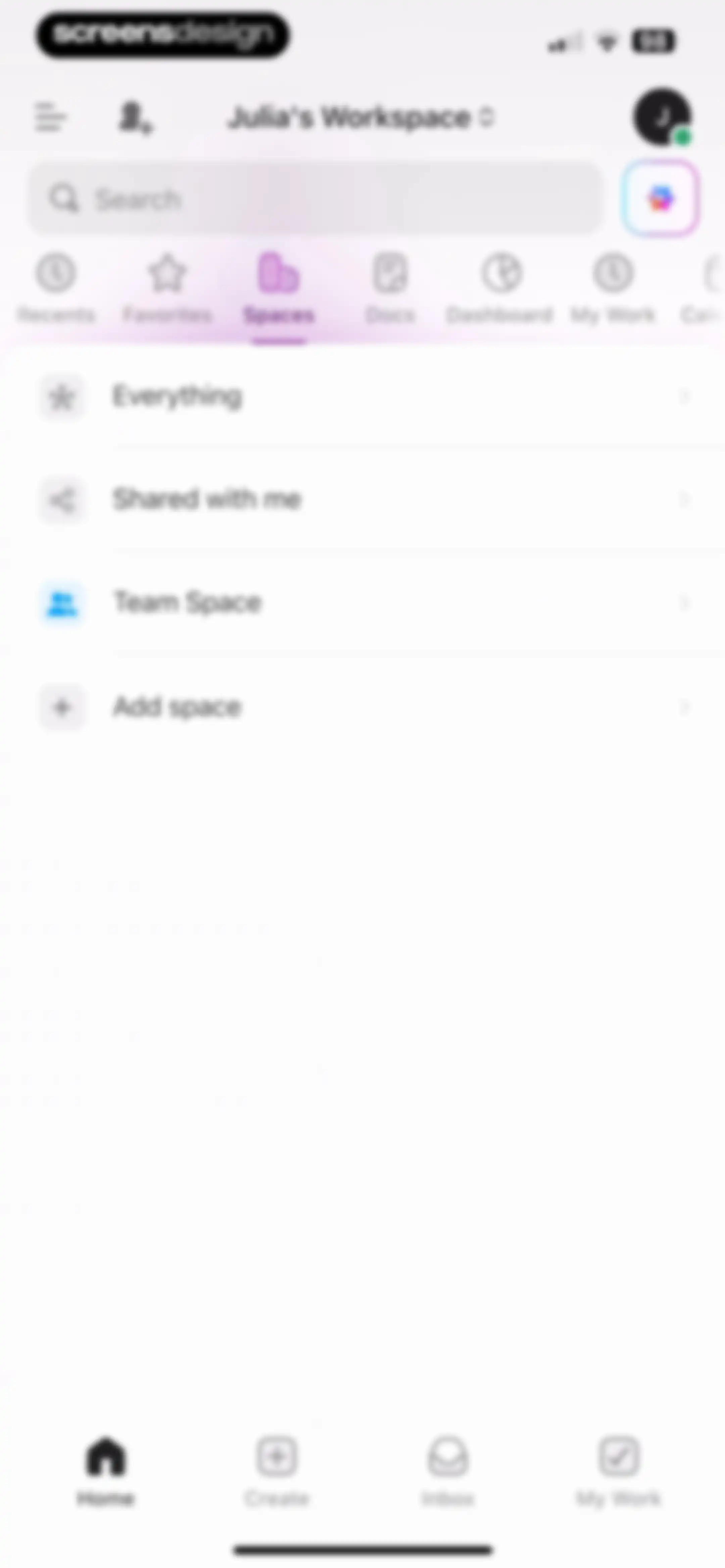 ClickUp: Tasks, Chat, Docs, AI screen 161