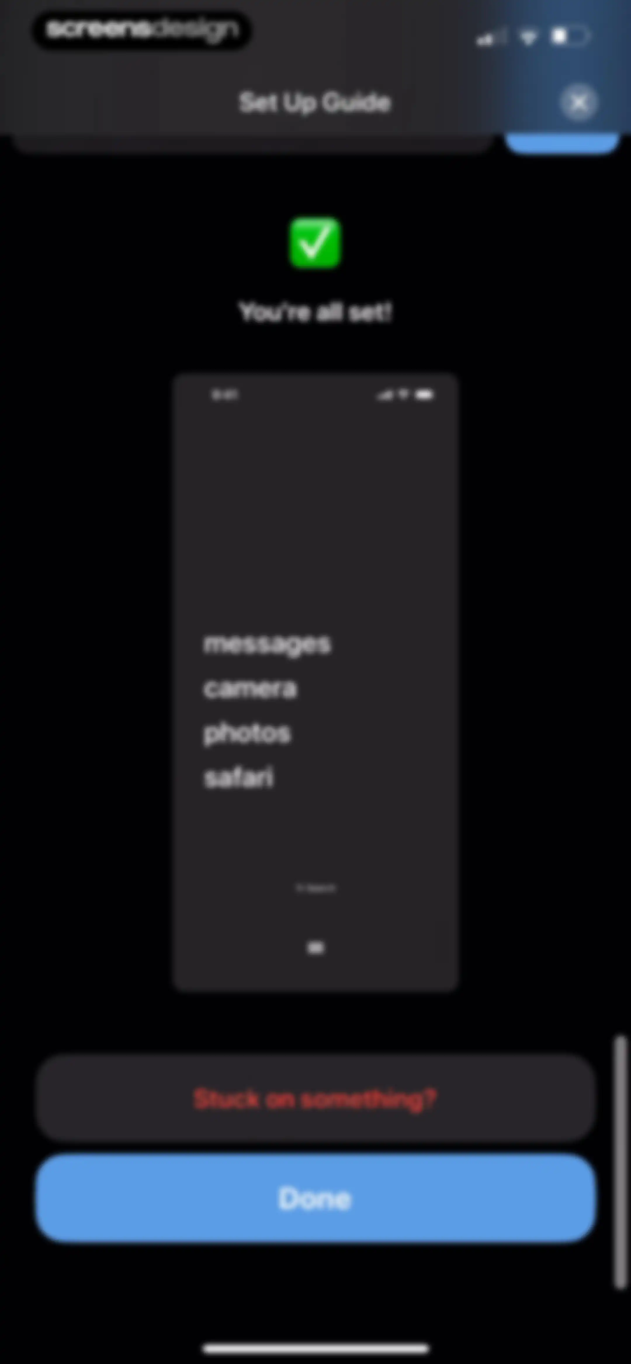 Dumb Phone (dp) screen 21