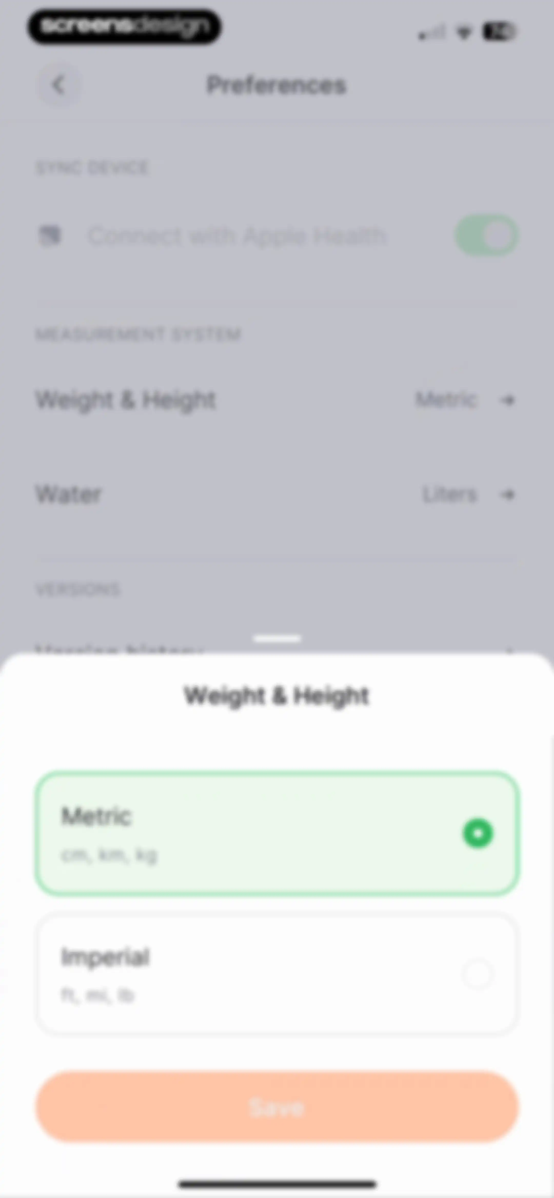Fitself: Fitness and Fasting screen 106