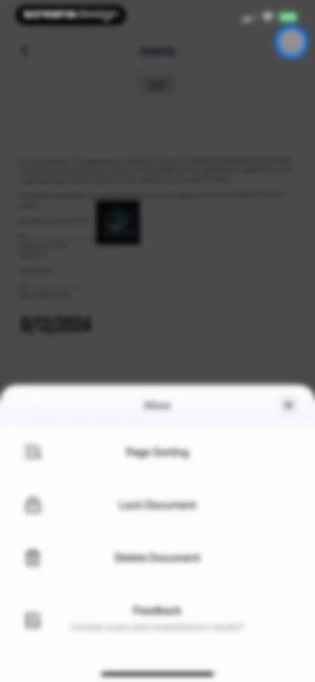 PDF Scanner App: Scan Document screen 33