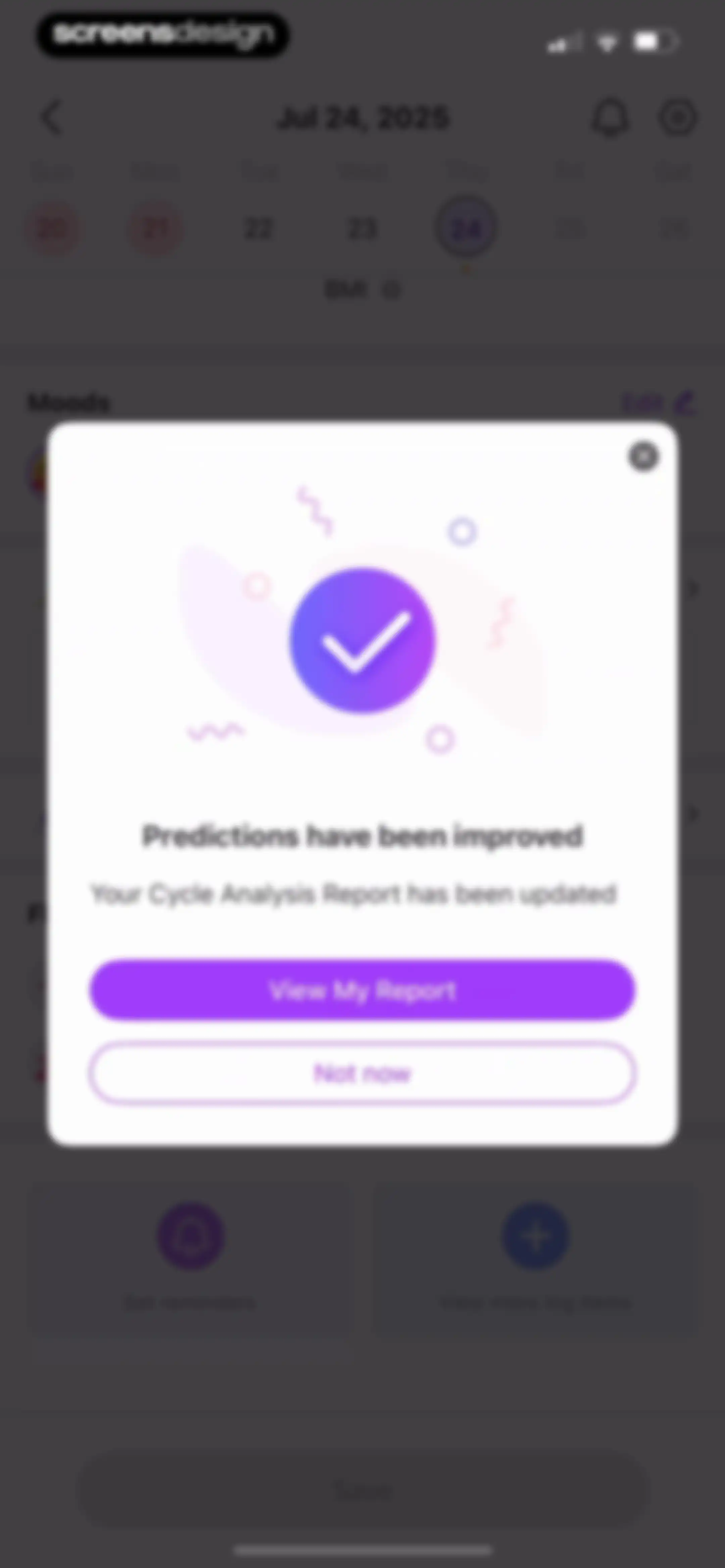 Premom-Ovulation Tracker, PCOS screen 91
