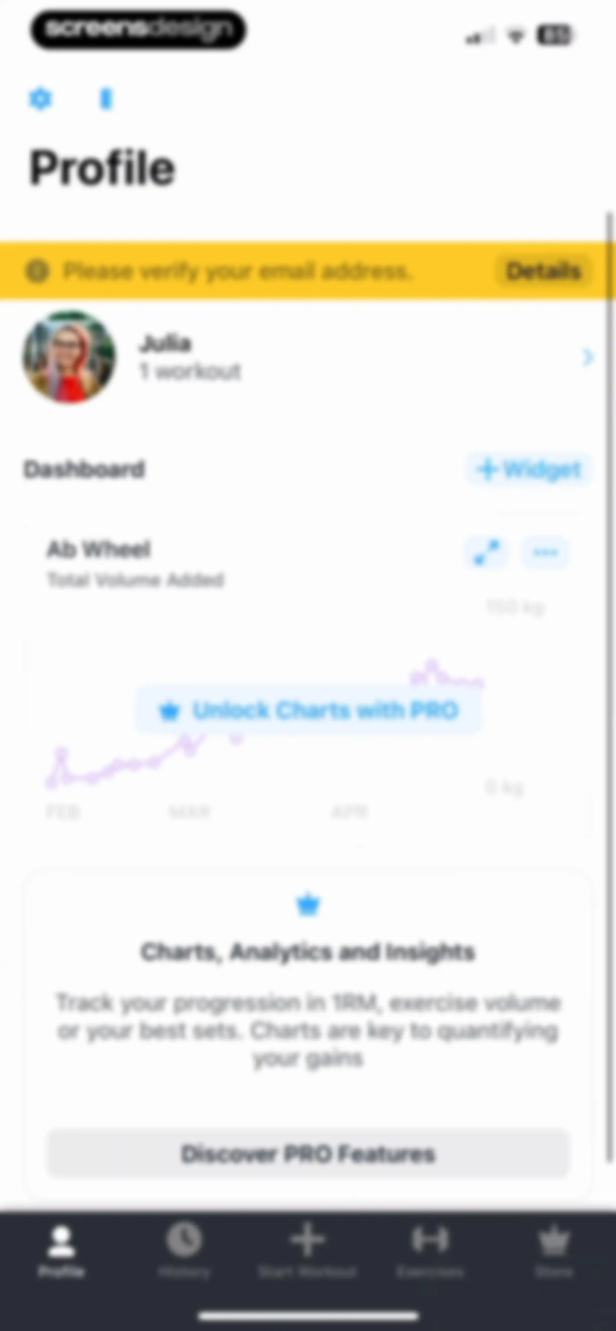 Strong Workout Tracker Gym Log screen 113