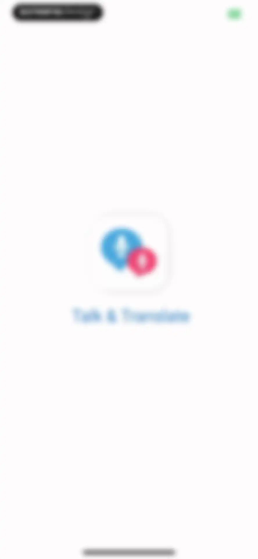 Talk & Translate AI Translator screen 1
