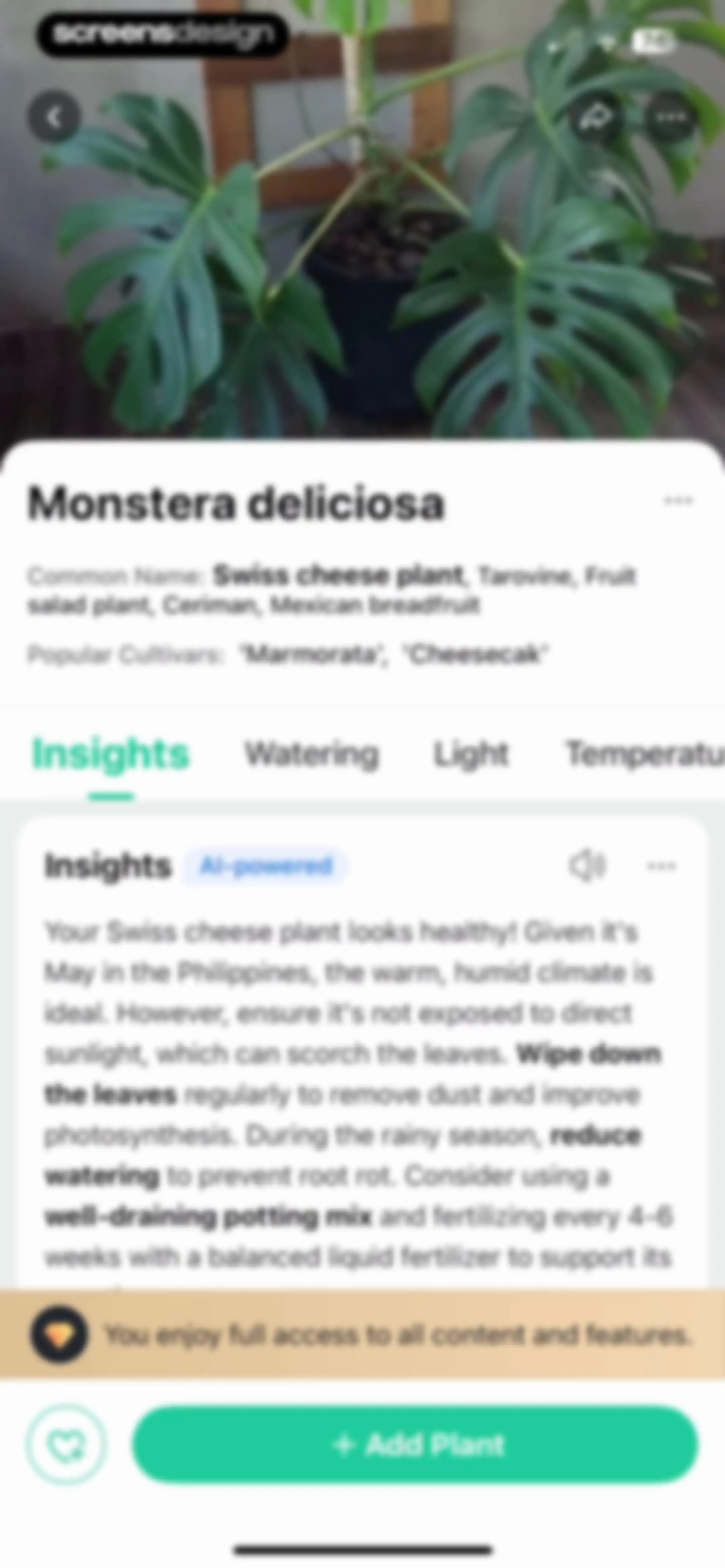 Plant Parent: Plant Care Guide screen 48