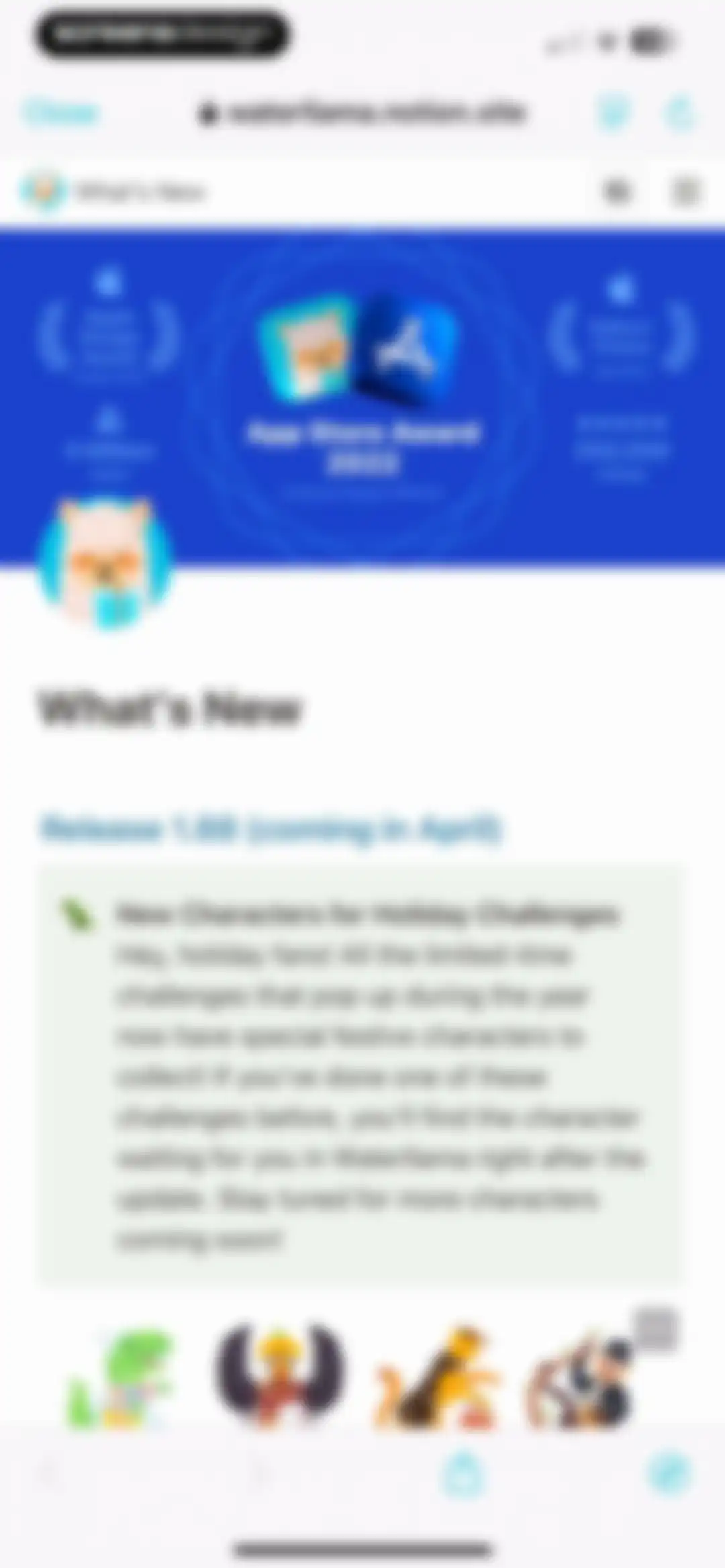 Water tracker Waterllama screen 76