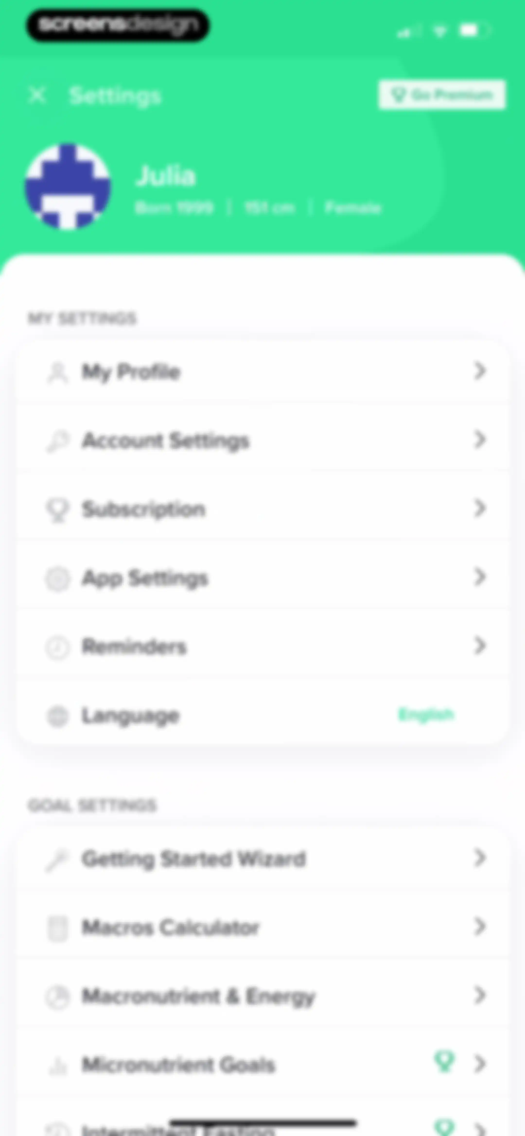 Carb Manager: Keto & Macro Log screen 289