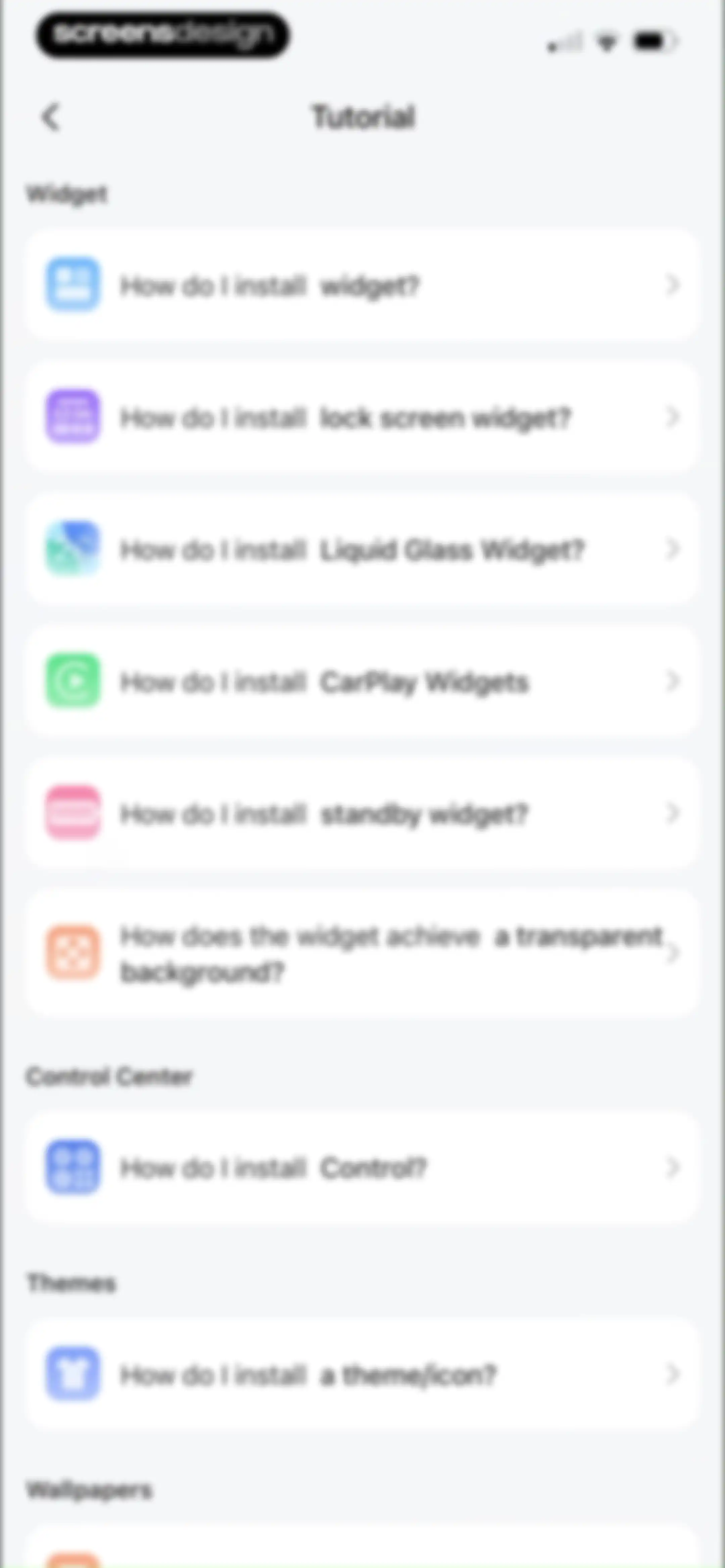 iScreen - Widgets & Wallpaper screen 158