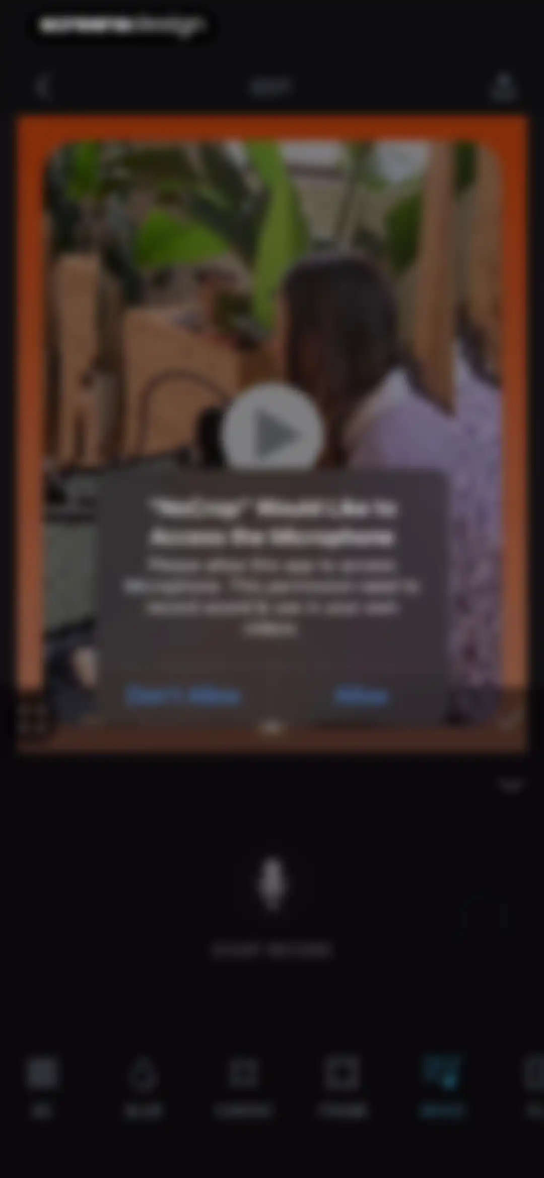 Edit Up: AI Photo Video Editor screen 128