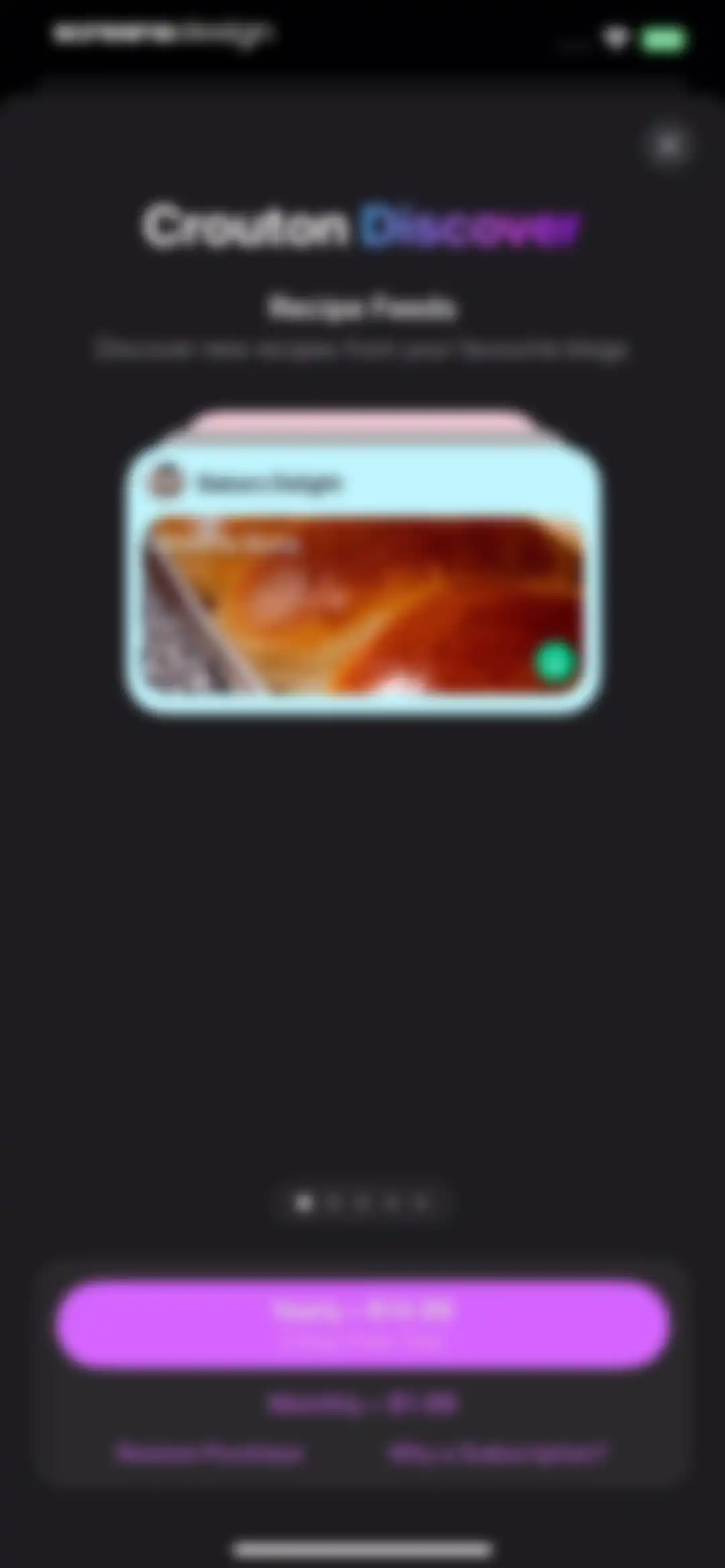 Crouton: Recipe Manager screen 36