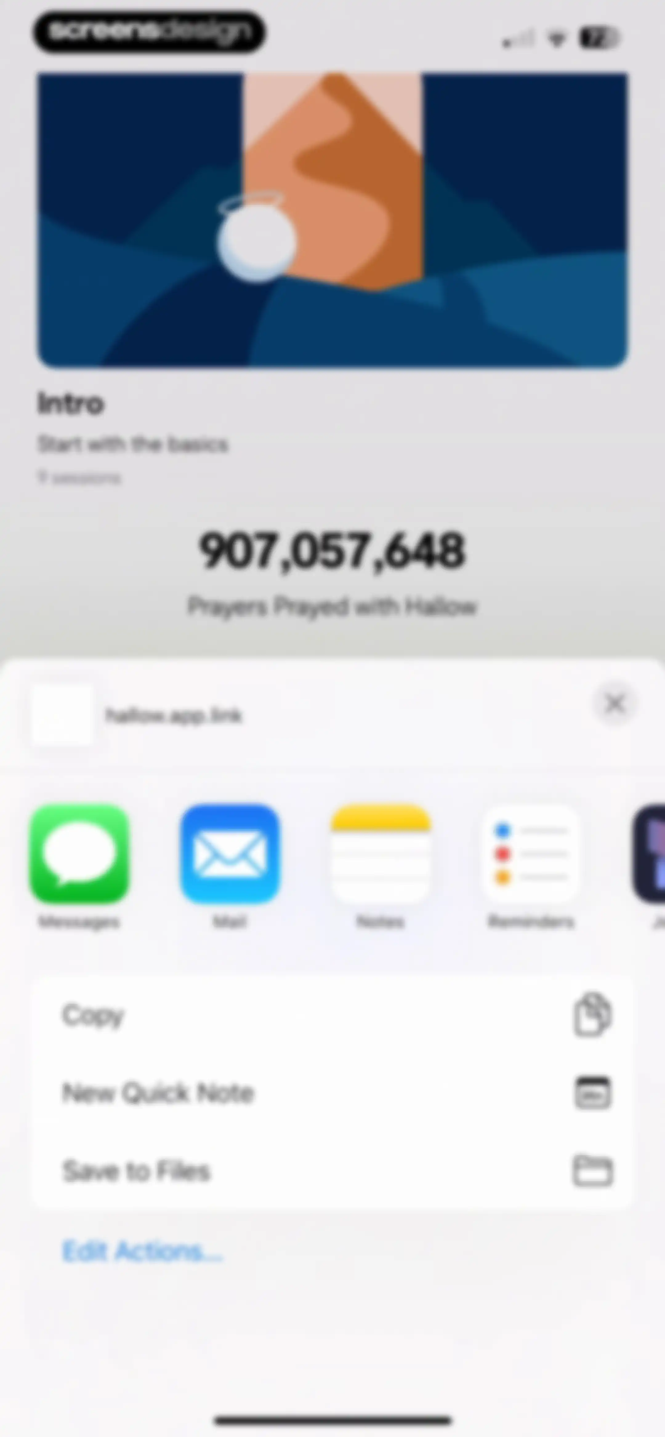 Hallow: Prayer & Meditation screen 80