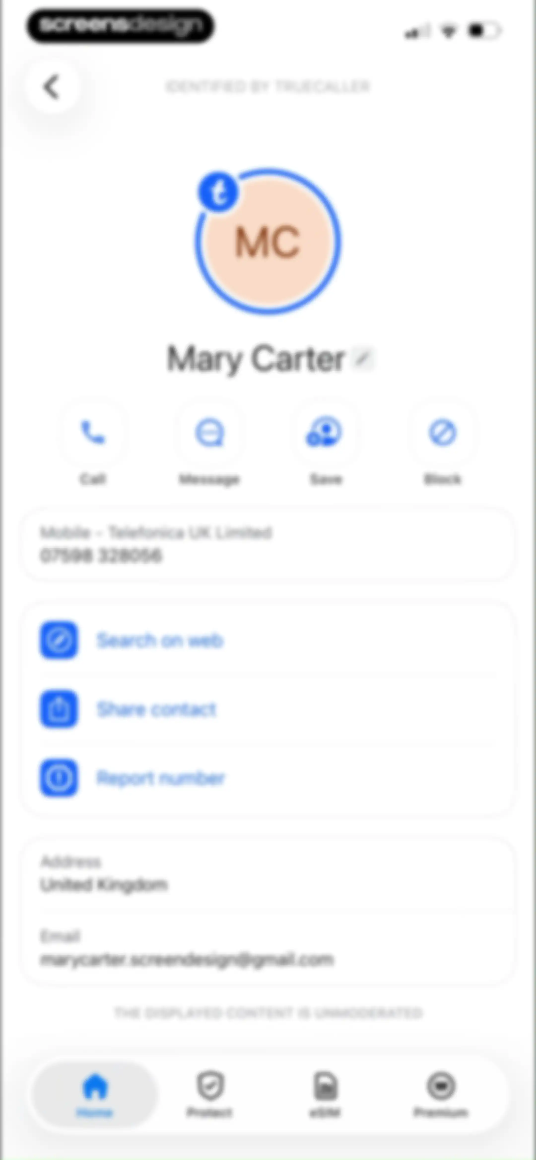 Truecaller: Premium Caller ID screen 59