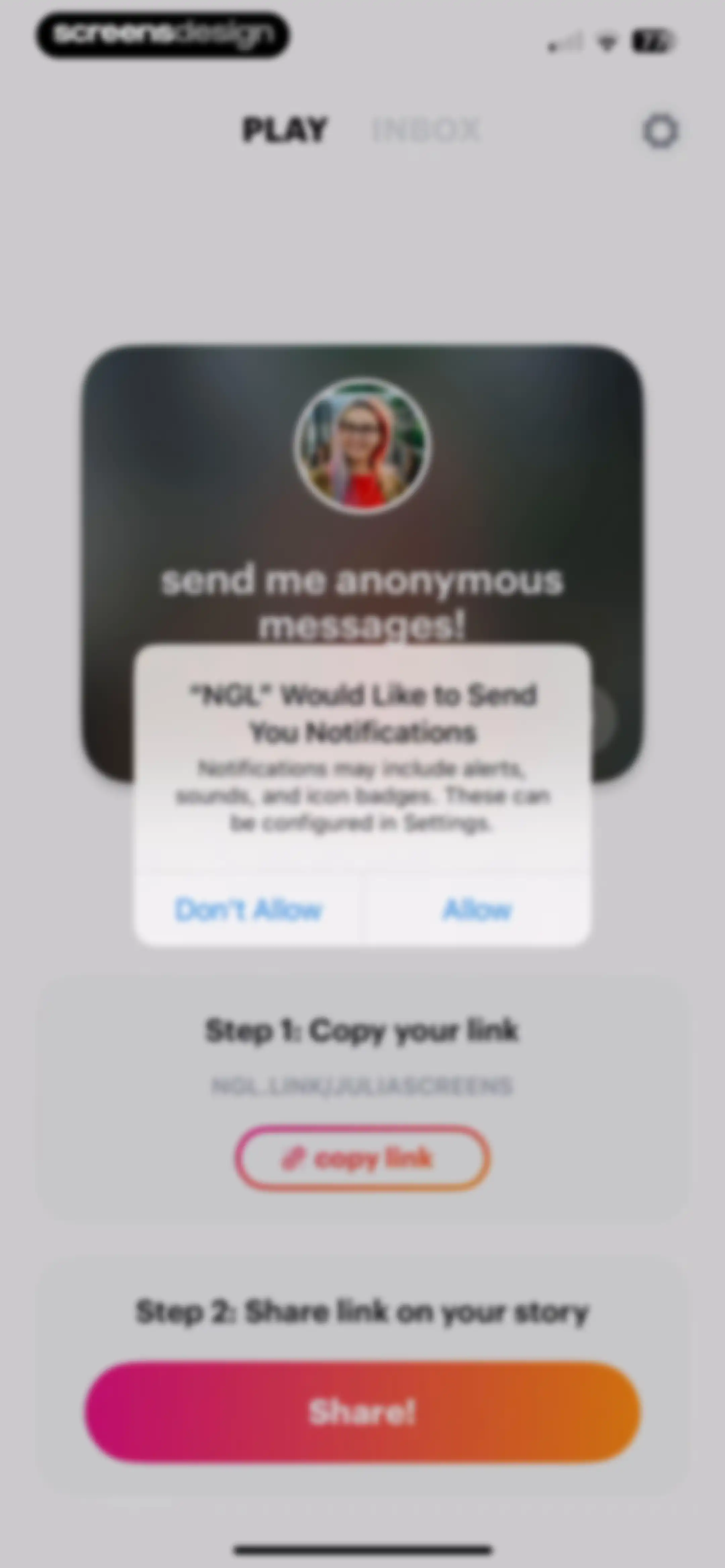 NGL: ask me anything screen 12