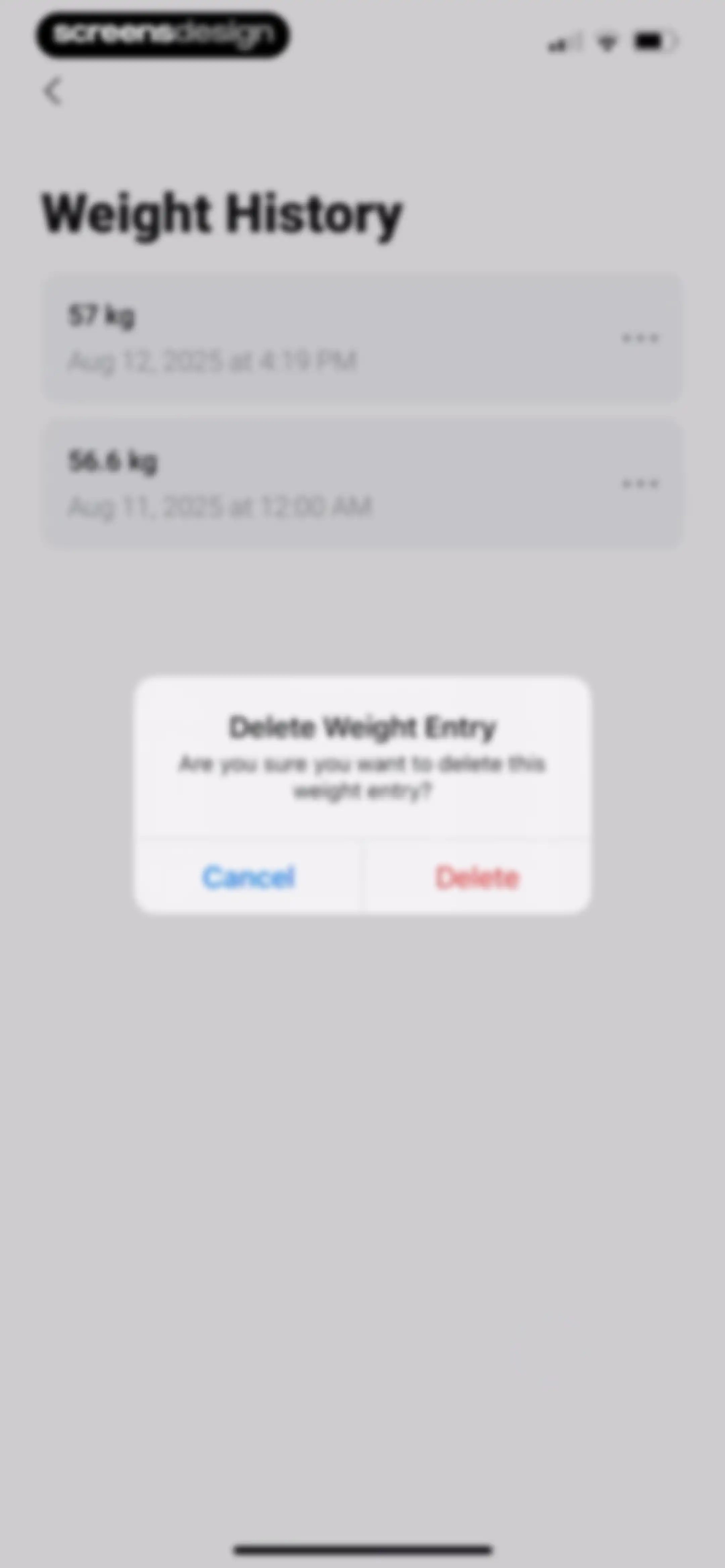 Meshitora: Track My Calories screen 83