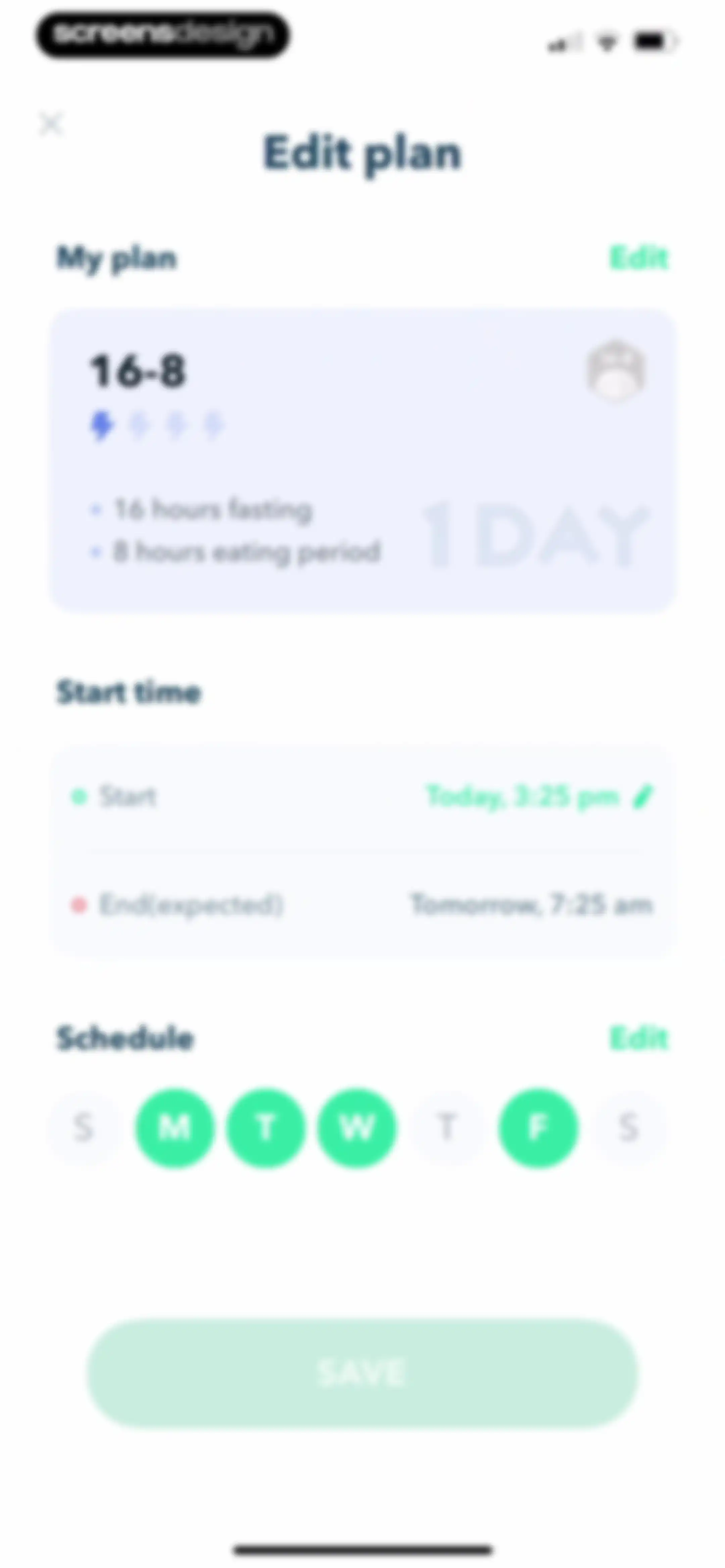 Intermittent Fasting Tracker - screen 175