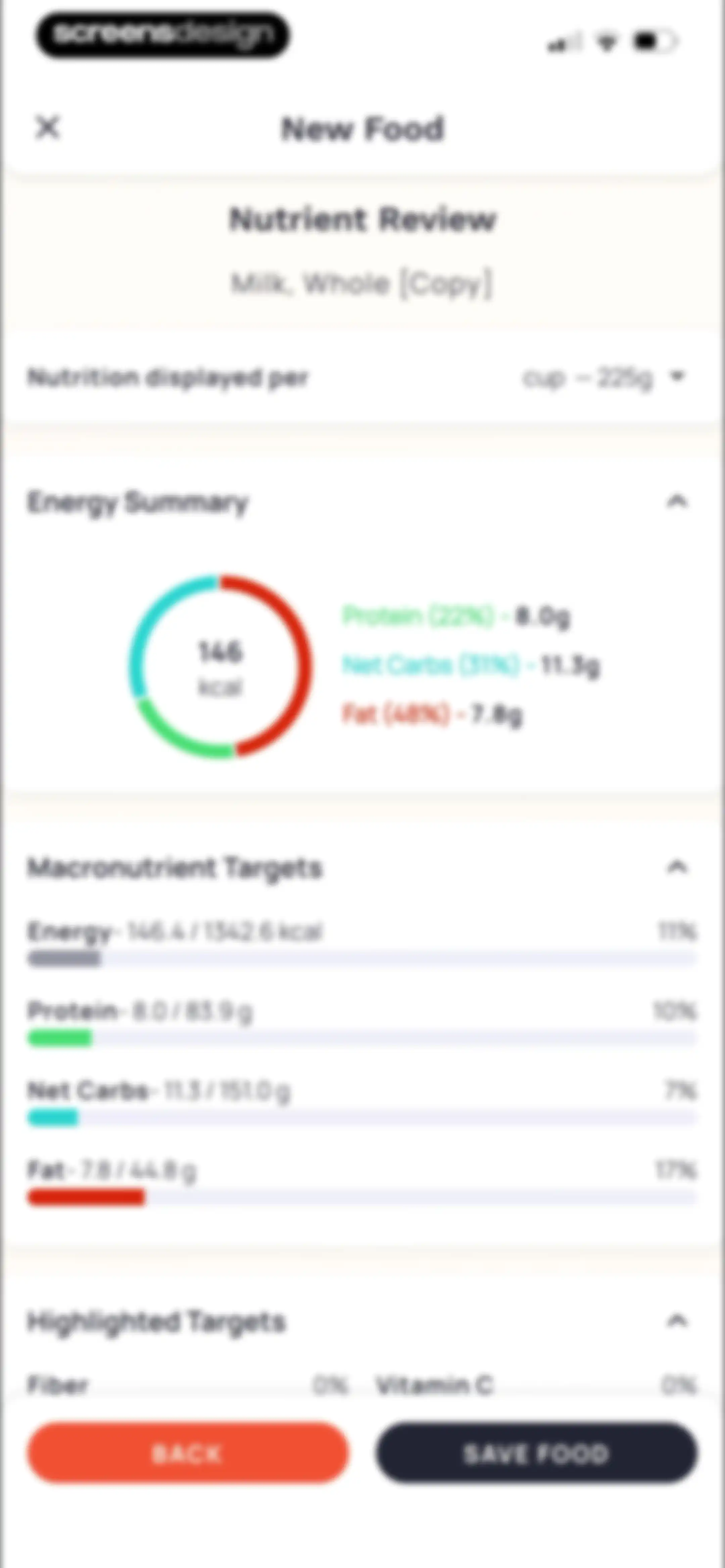 Cronometer: Calorie Counter screen 42