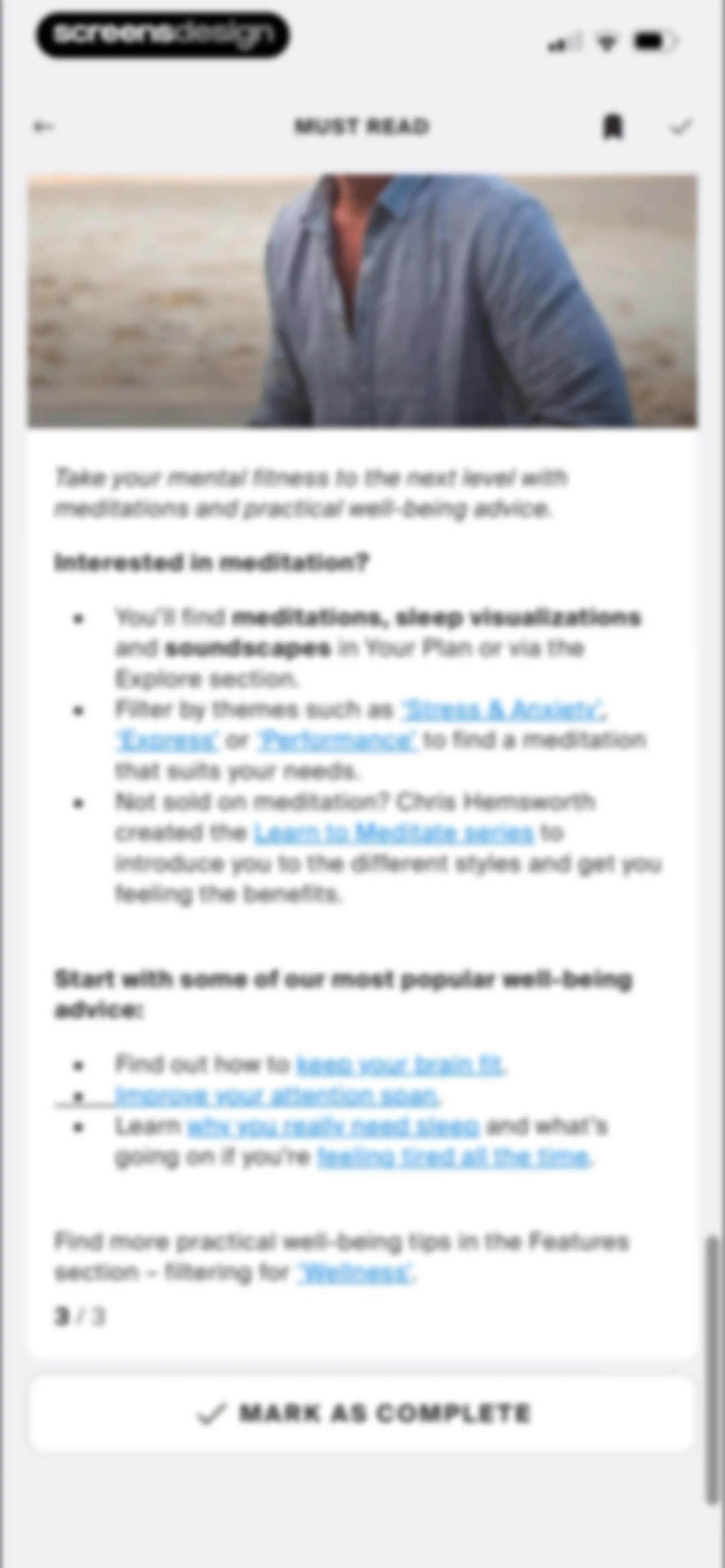 Centr: Strength & Fitness App screen 87