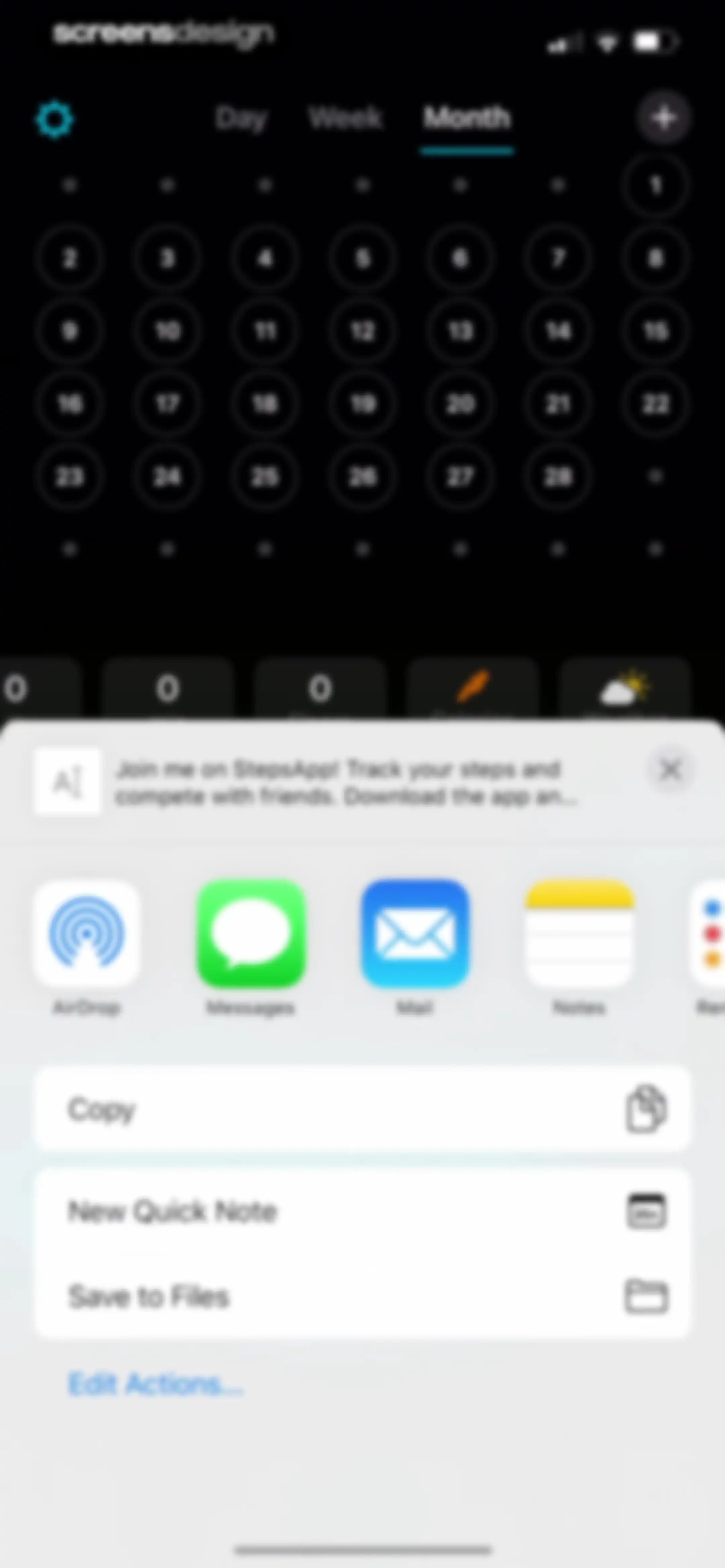 StepsApp Pedometer screen 84