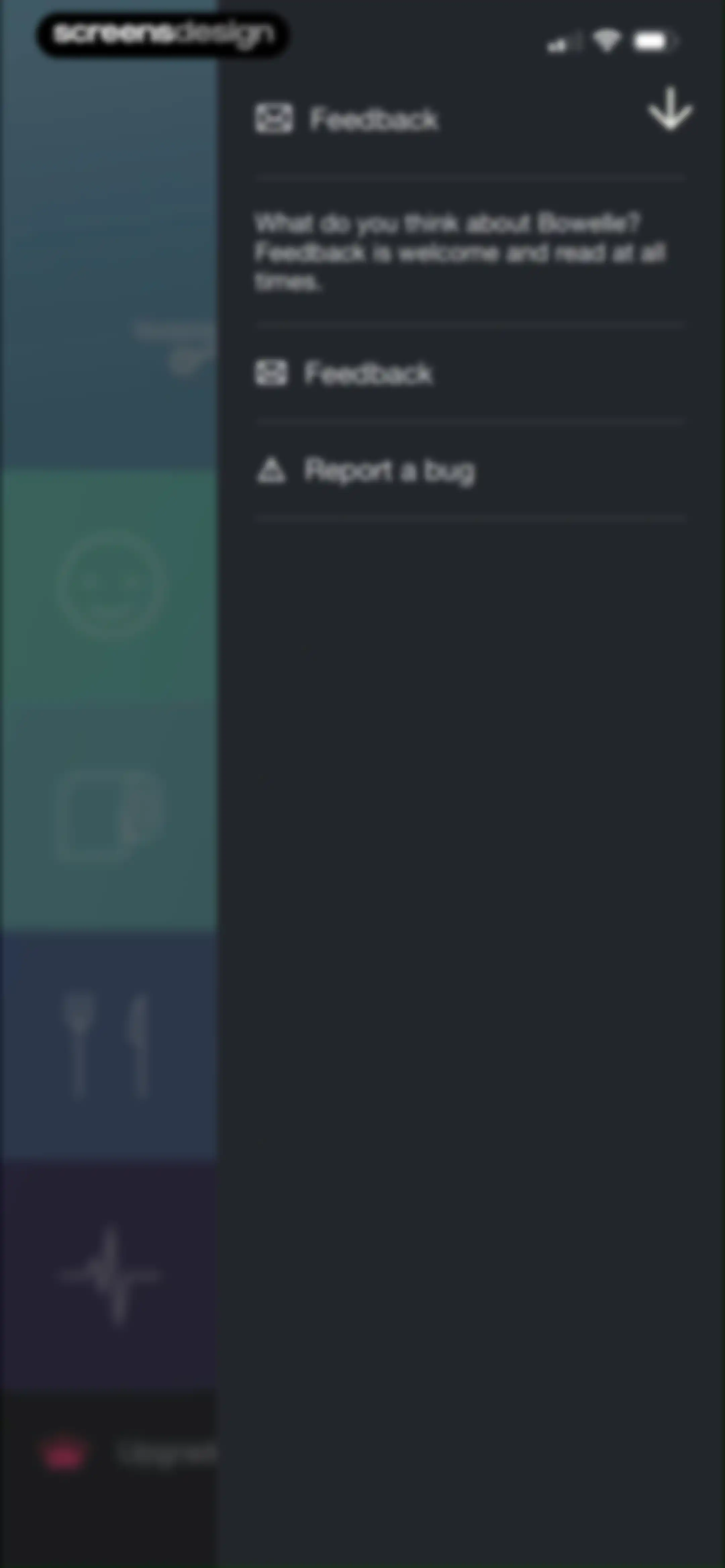 Bowelle - The IBS tracker screen 75