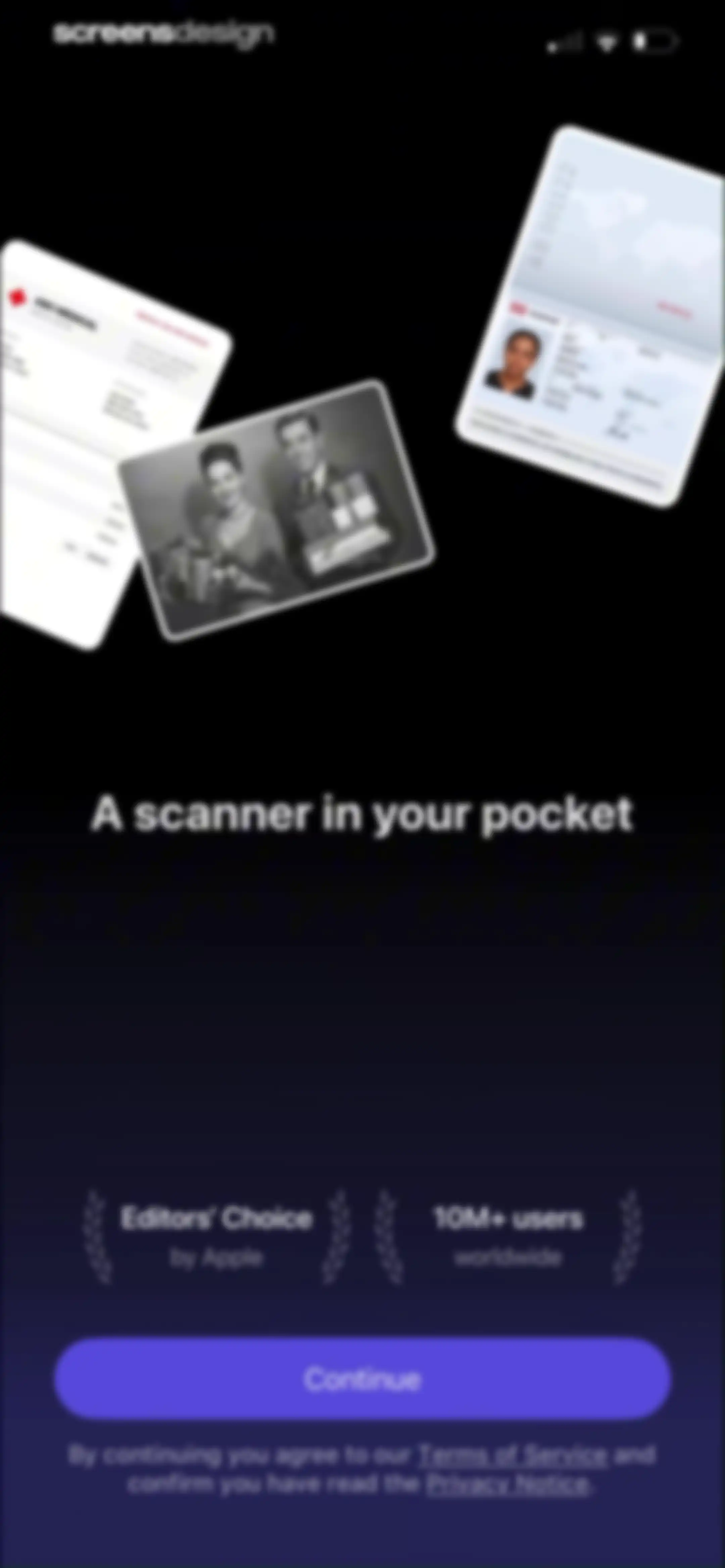 Scanner Pro・Scan PDF Documents screen 3