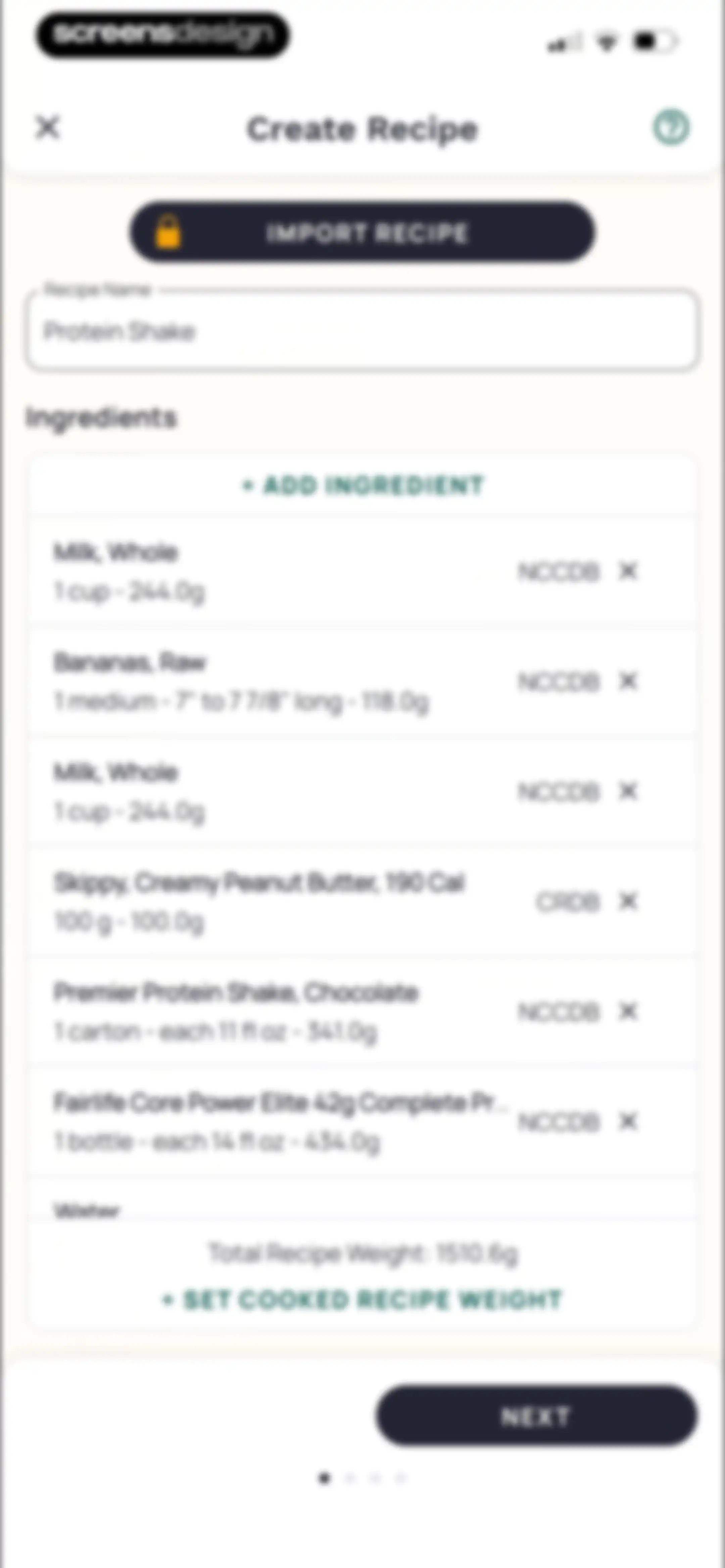 Cronometer: Calorie Counter screen 142